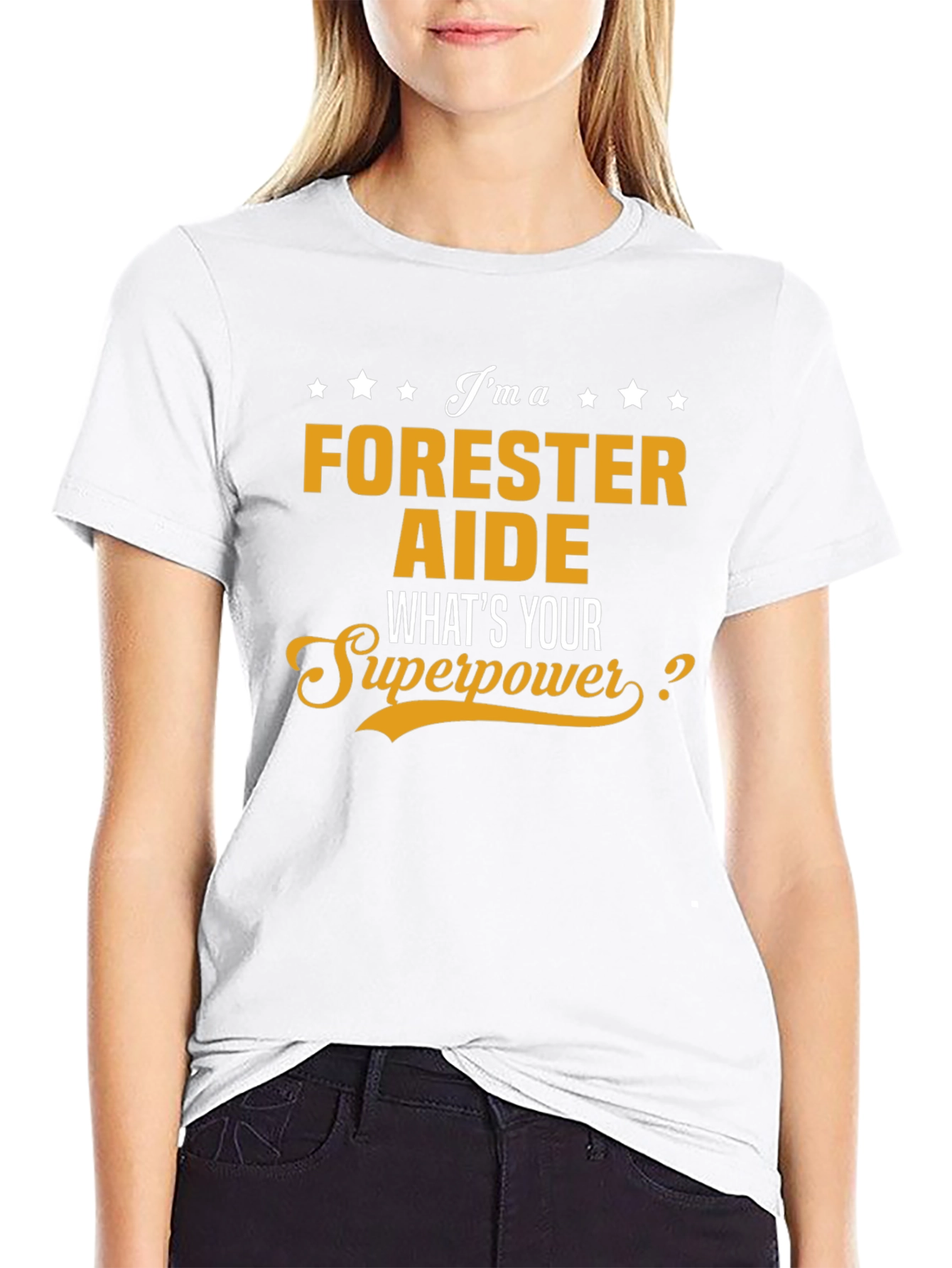 Forester Aide Superpower T-Shirt - Black