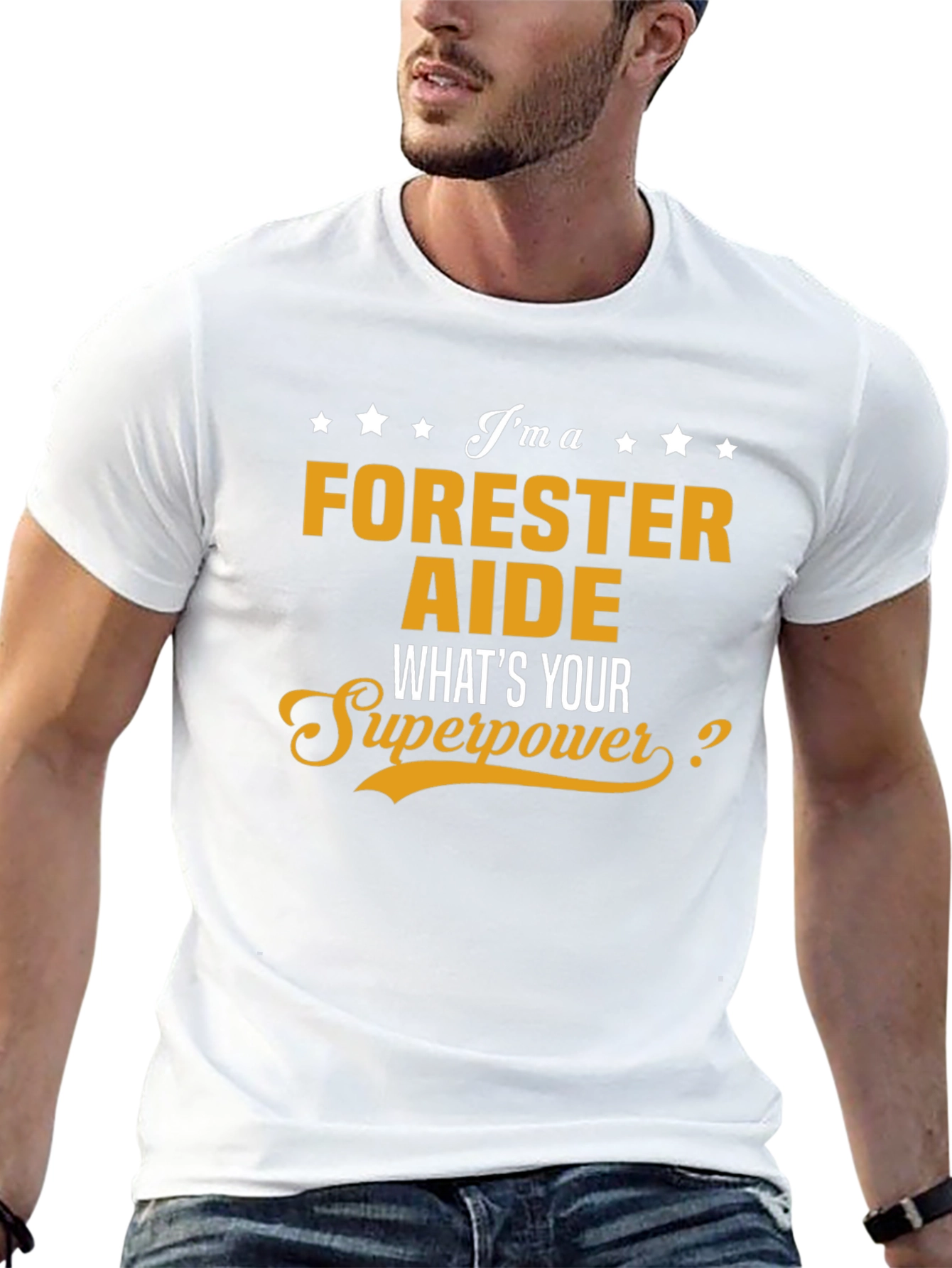 Forester Aide Superpower T-Shirt - Black