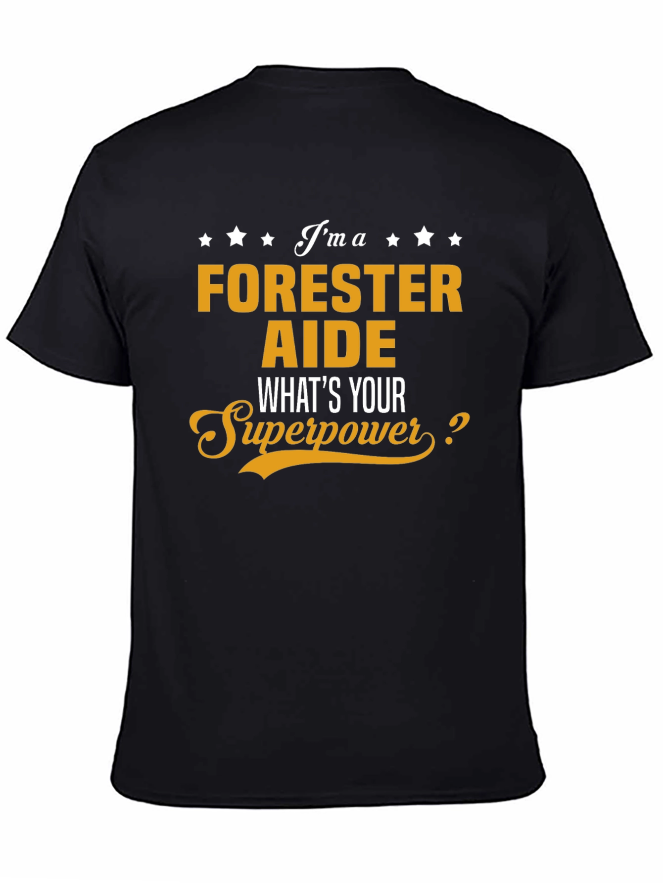 Forester Aide Superpower T-Shirt - Black