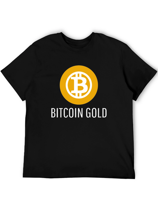 Bitcoin Gold Black T-Shirt