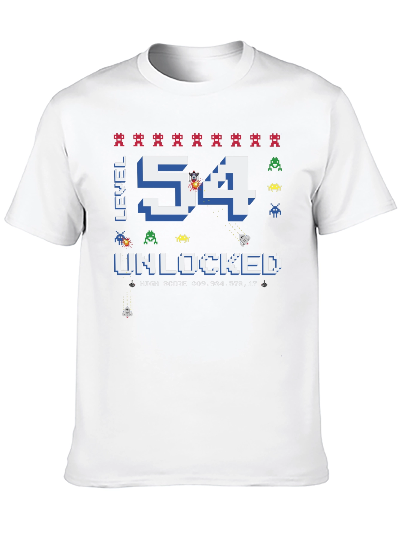 Level 54 Unlocked Gamer T-Shirt