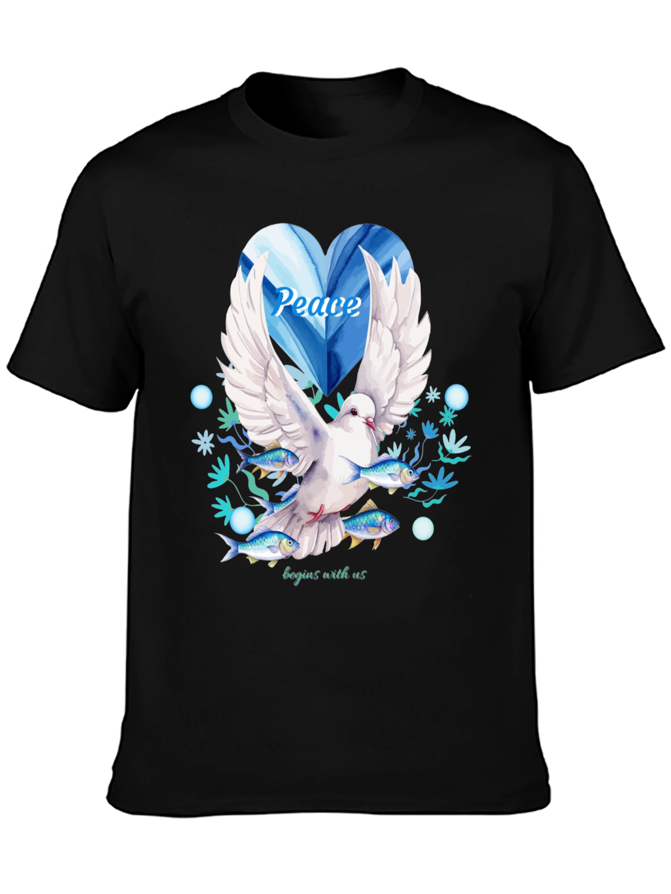 Peace Dove Graphic Tee - Begins With Us
