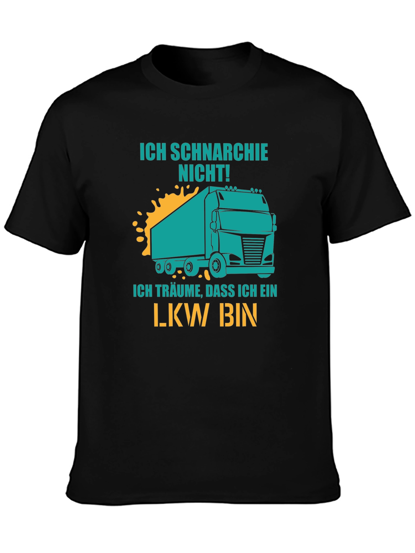 Ich Schnarchie Nicht! Trucker T-Shirt