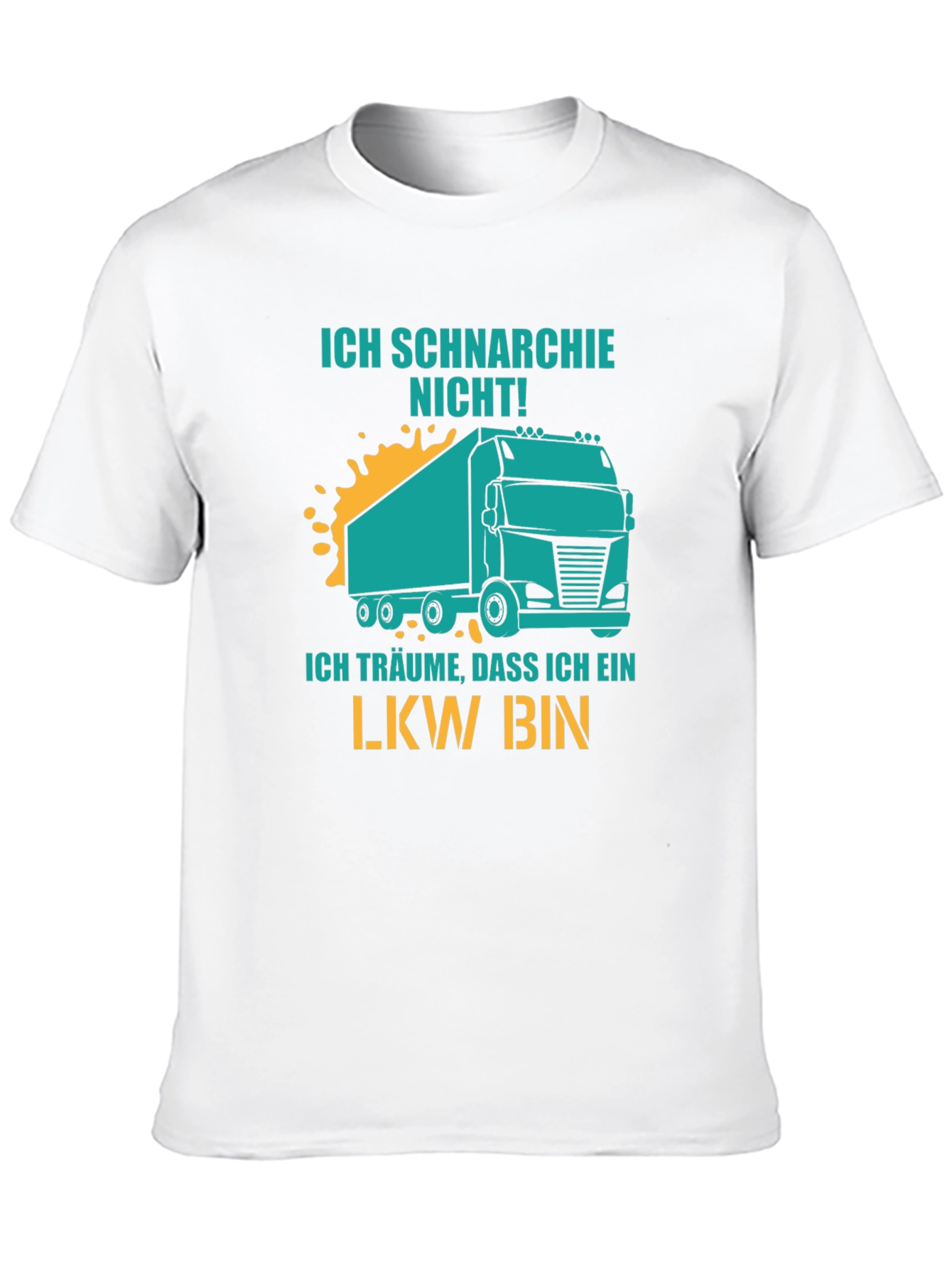 Ich Schnarchie Nicht! Trucker T-Shirt