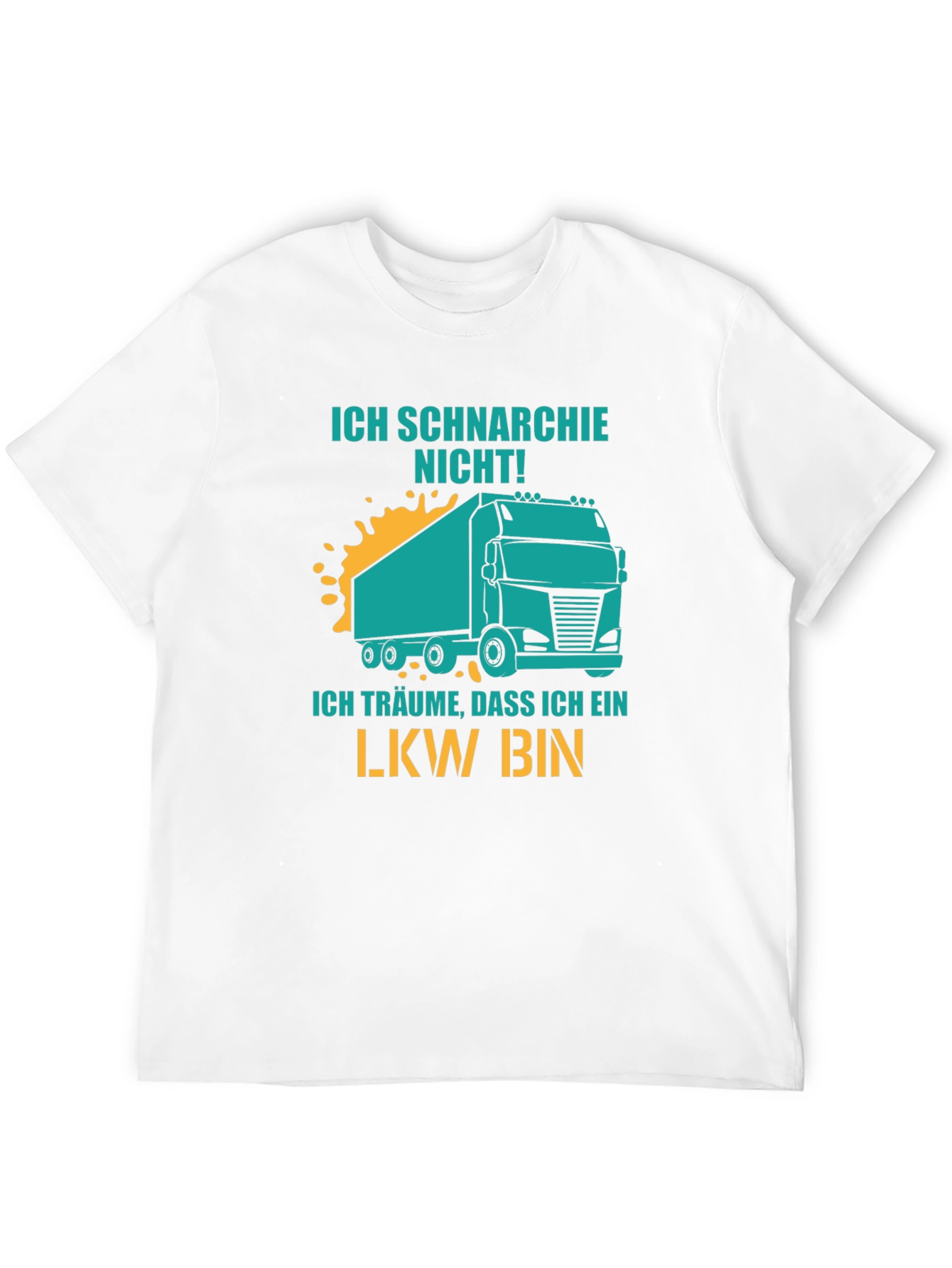 Ich Schnarchie Nicht! Trucker T-Shirt