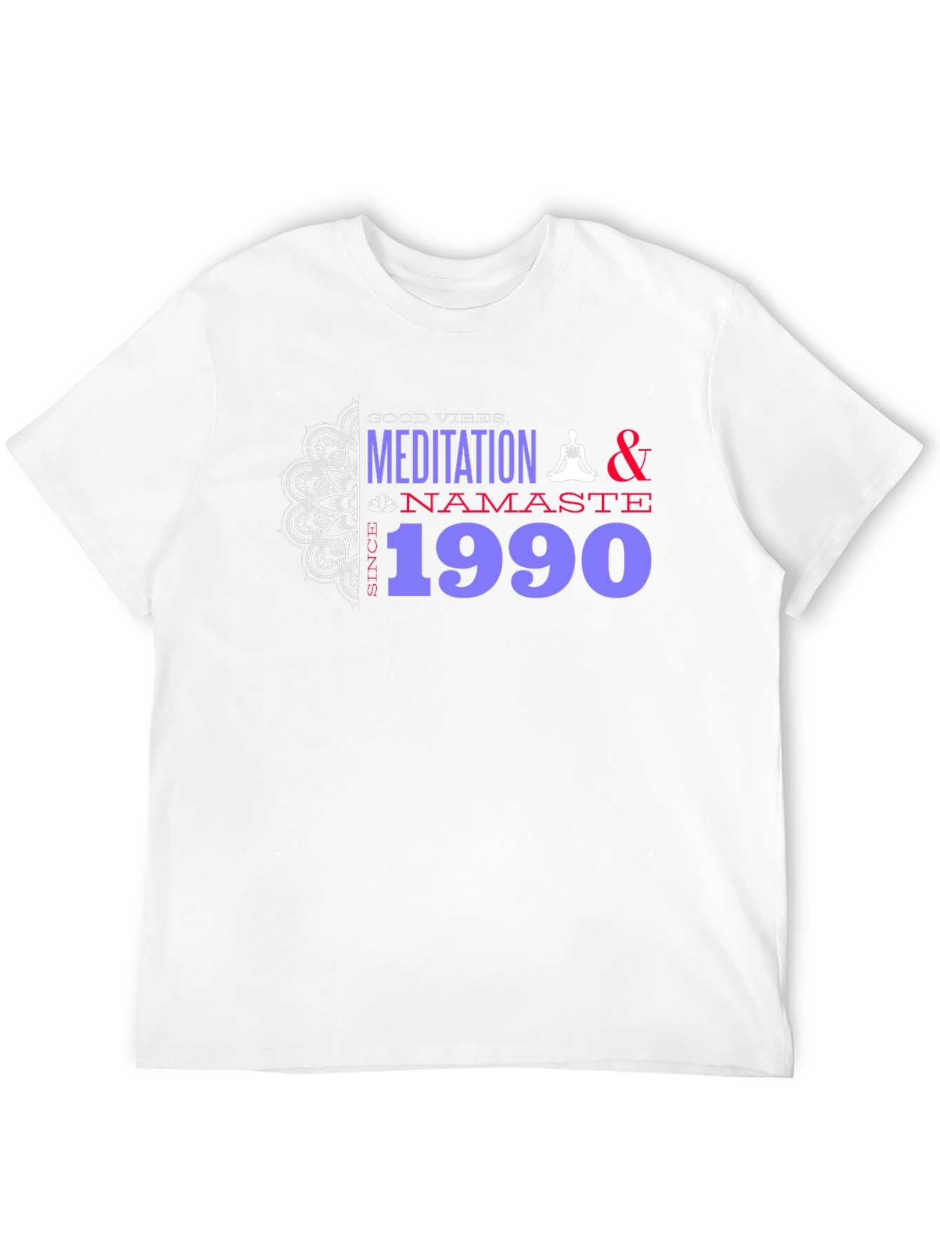 Meditation Namaste 1990 Tee