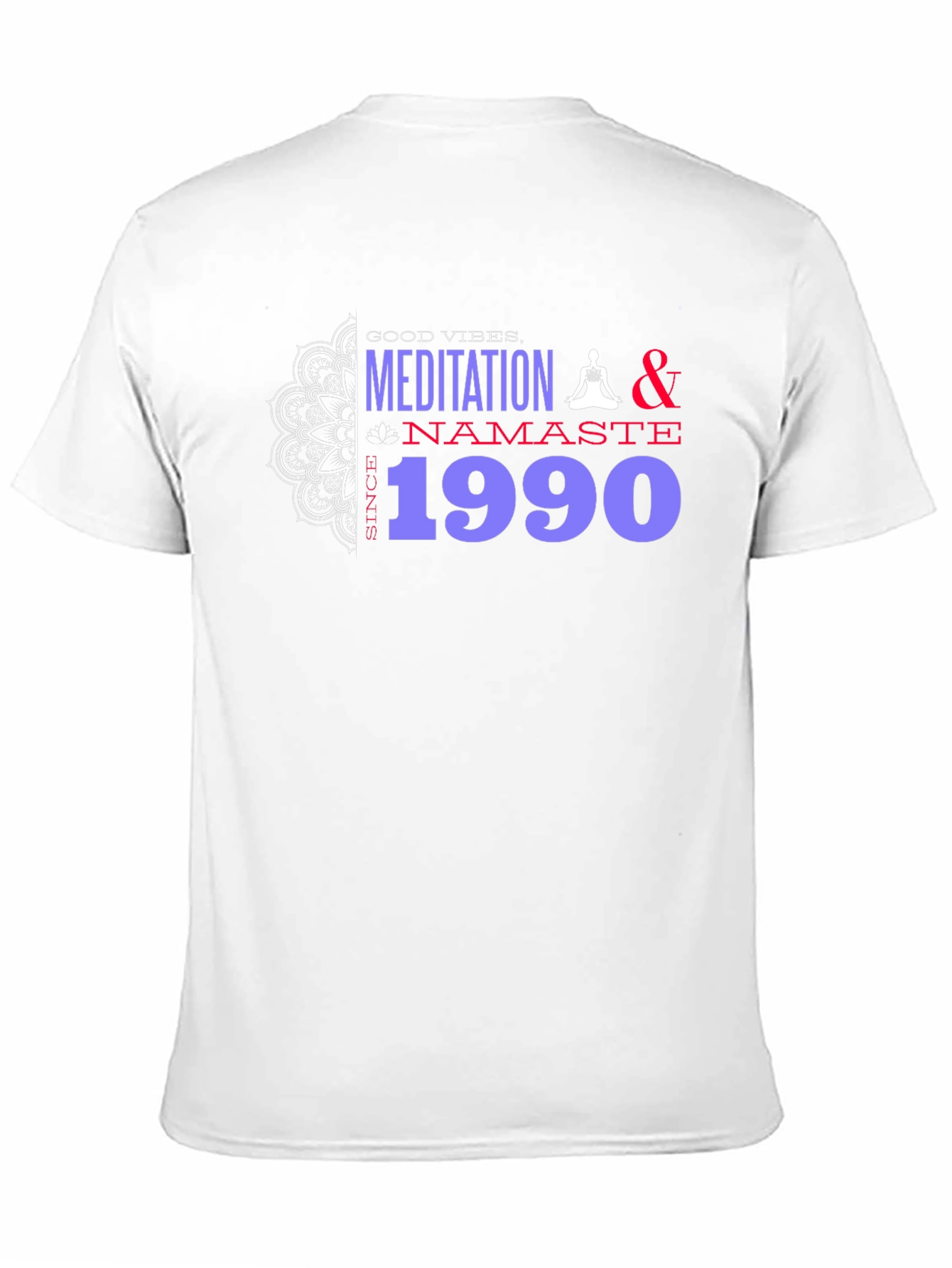 Meditation Namaste 1990 Tee