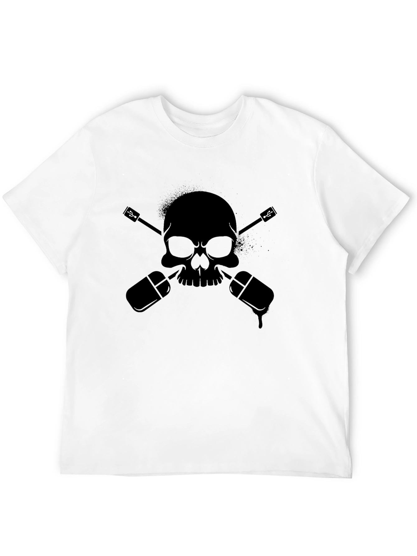 Skull & Mic Black T-Shirt