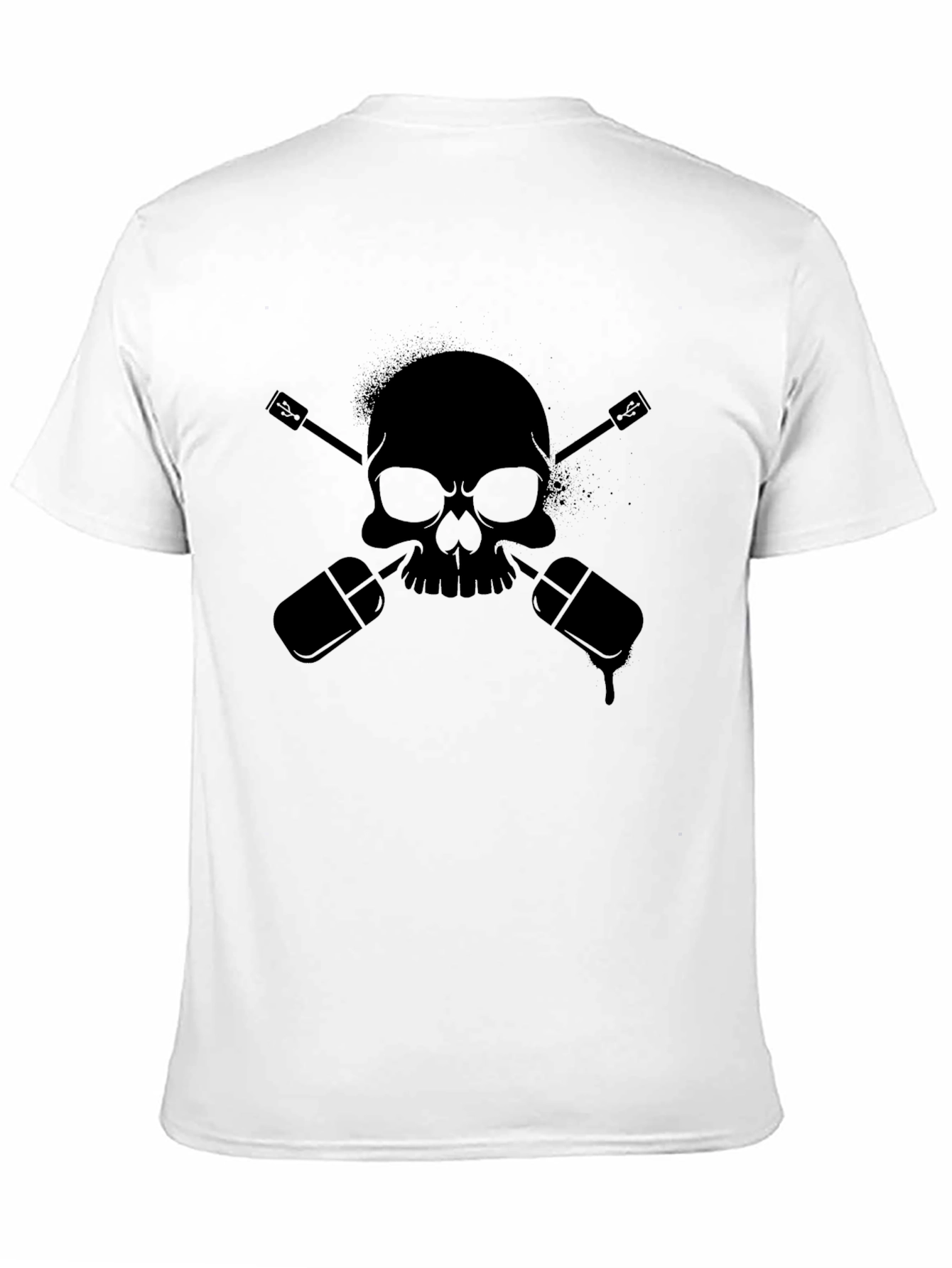 Skull & Mic Black T-Shirt