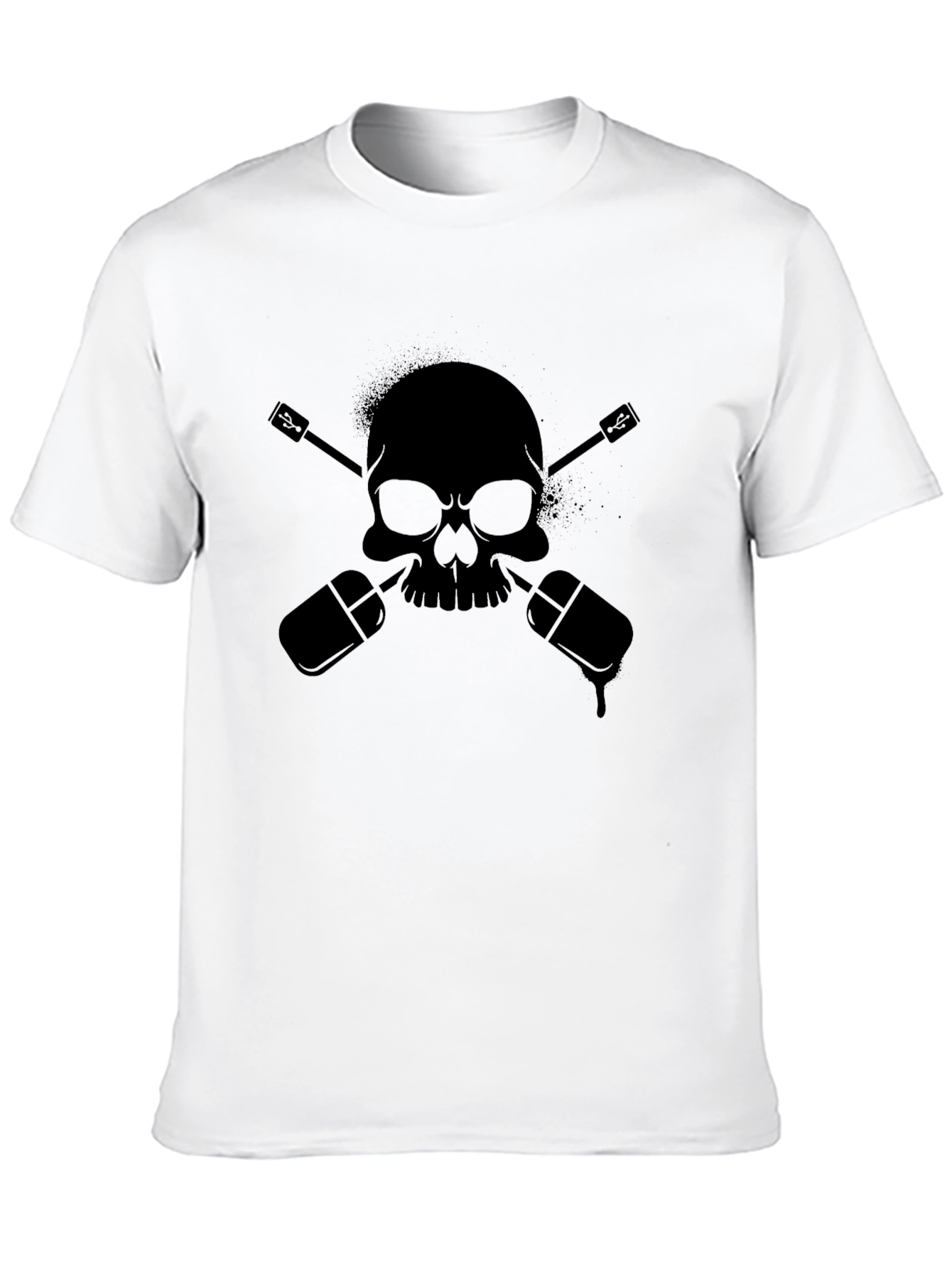 Skull & Mic Black T-Shirt