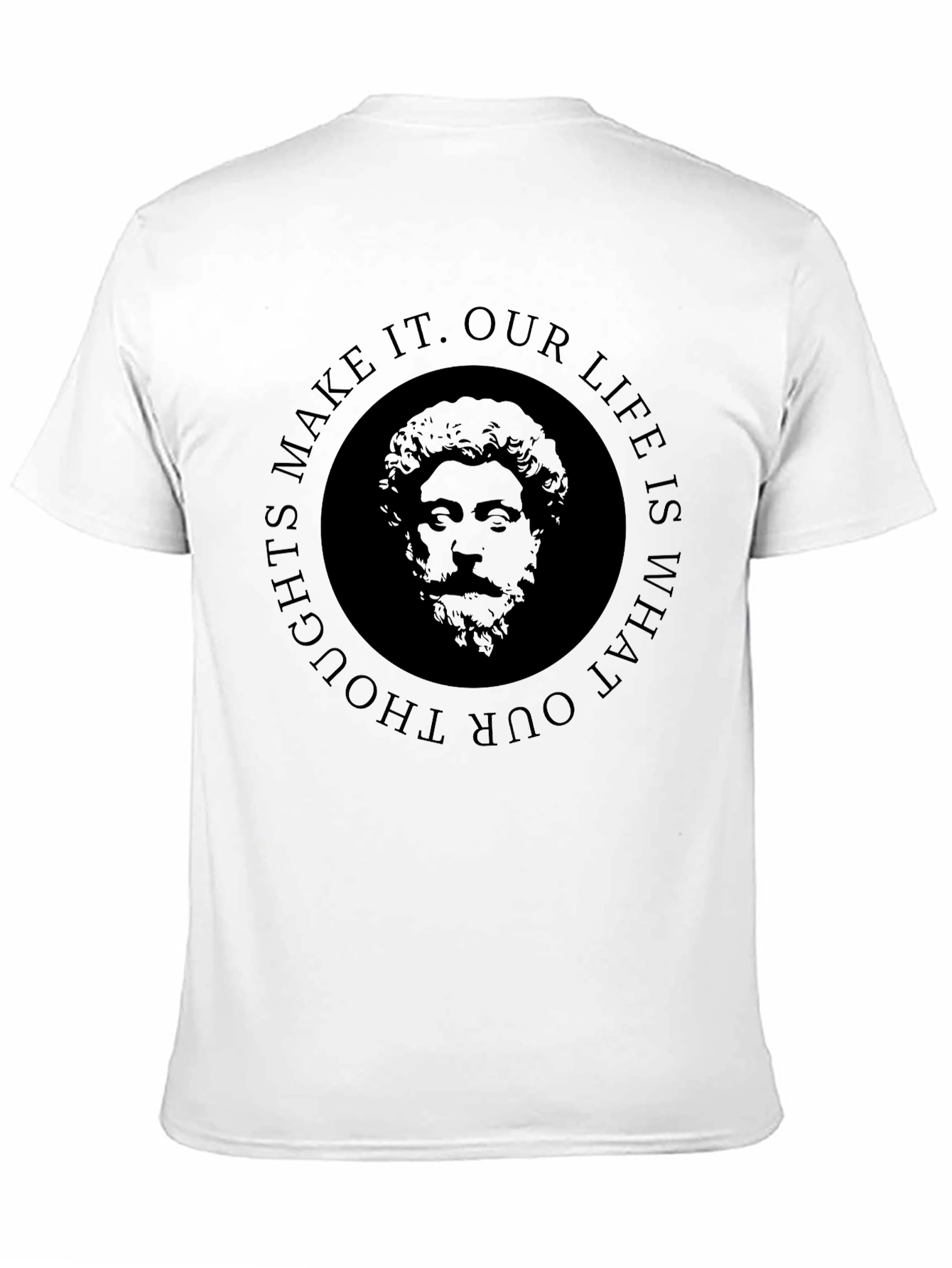 Philosophical T-Shirt: Marcus Aurelius Quote Tee