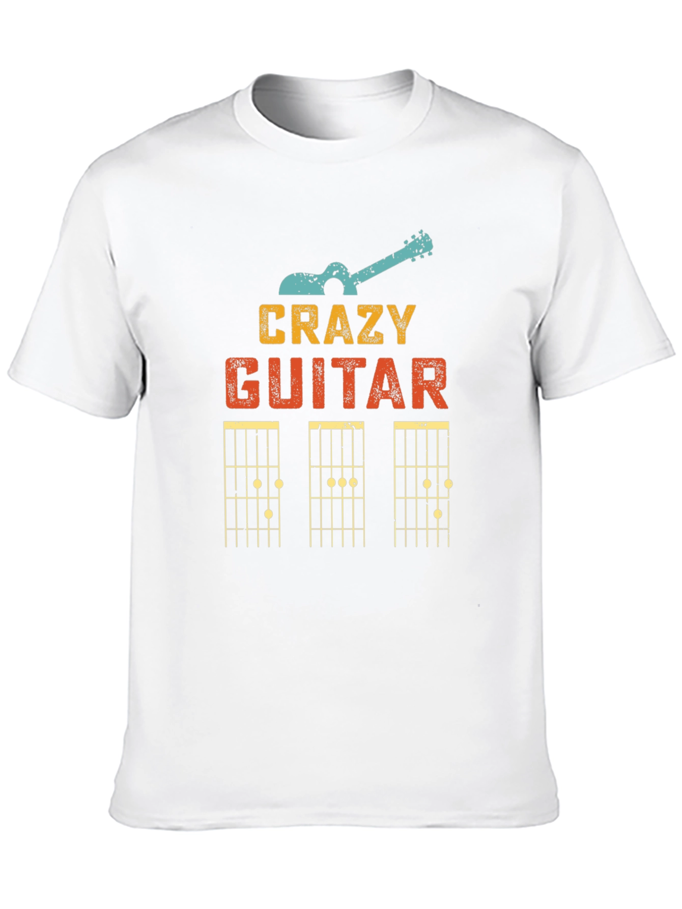Crazy Guitar T-Shirt - Musicians Delight!
