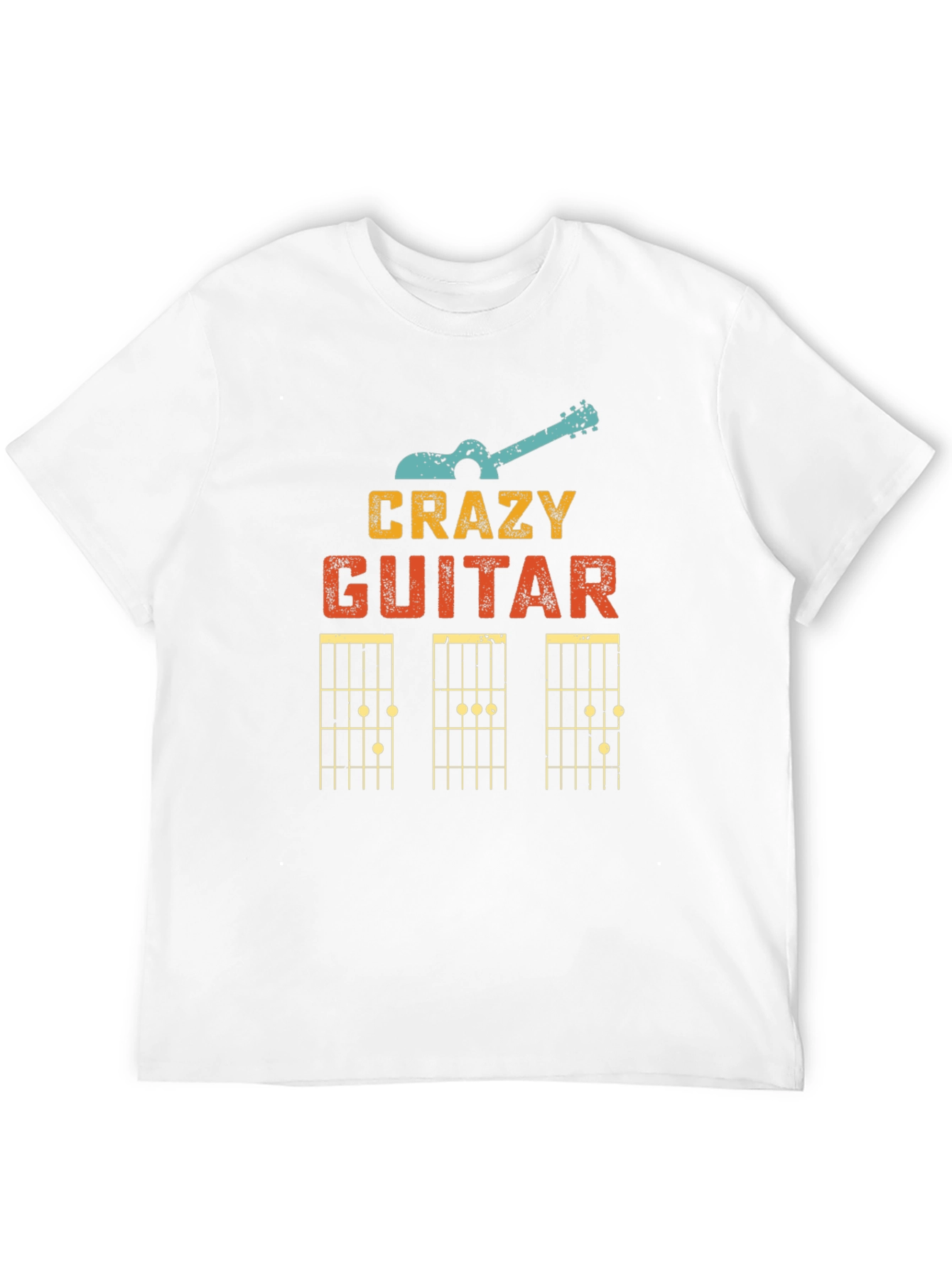 Crazy Guitar T-Shirt - Musicians Delight!