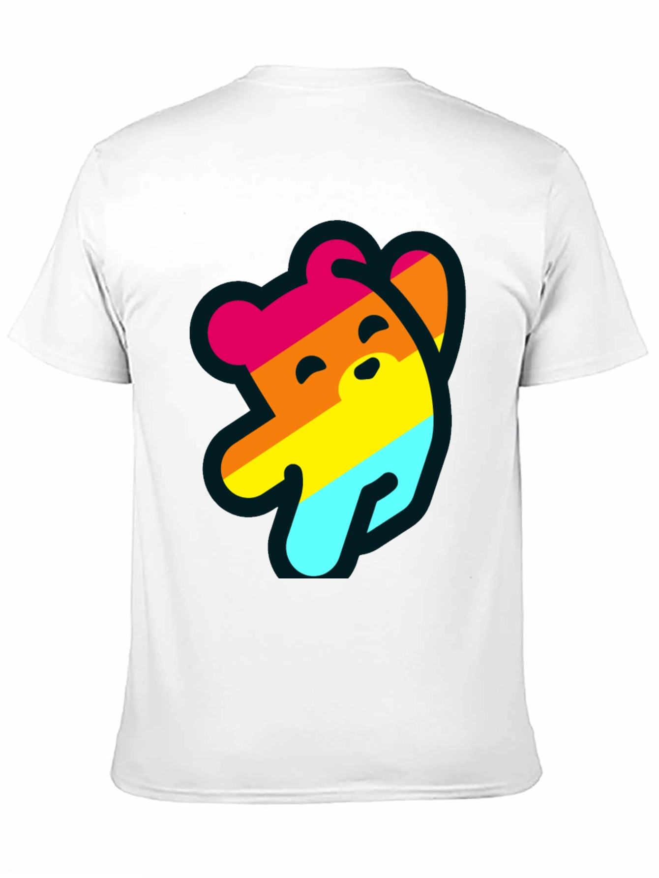 Pride Bear Graphic Tee - Comfortable Casual Wear