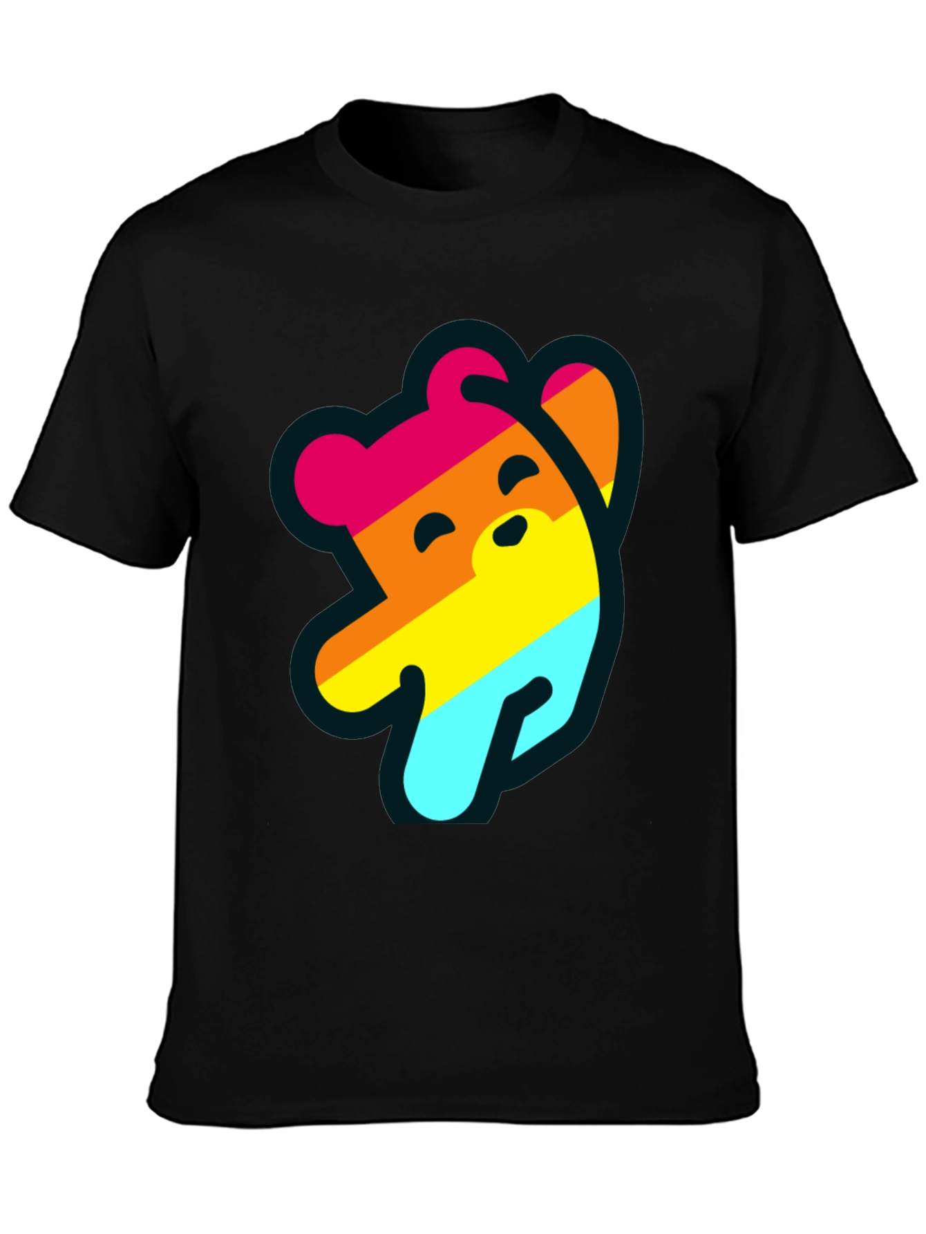 Pride Bear Graphic Tee - Comfortable Casual Wear