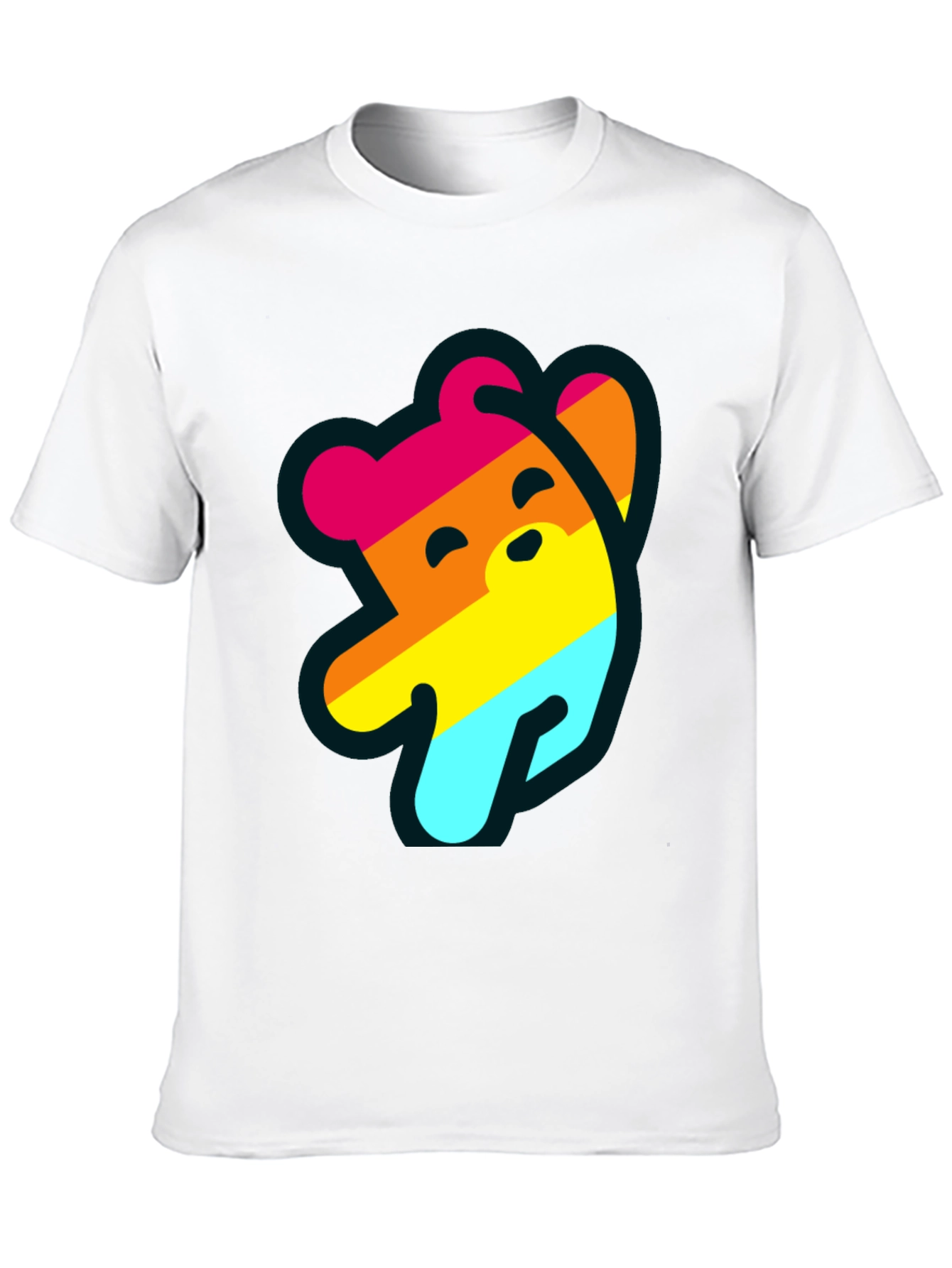 Pride Bear Graphic Tee - Comfortable Casual Wear