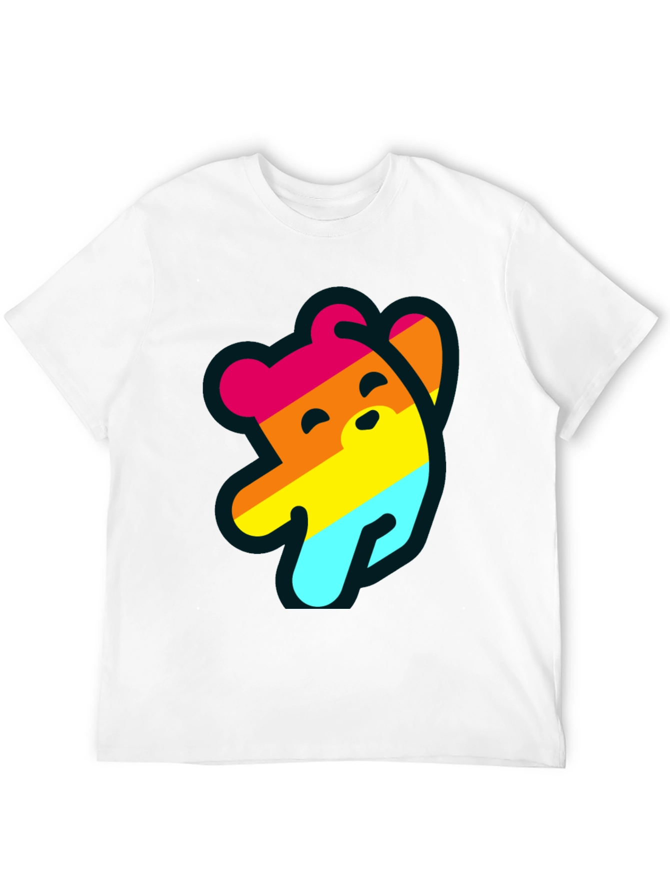 Pride Bear Graphic Tee - Comfortable Casual Wear