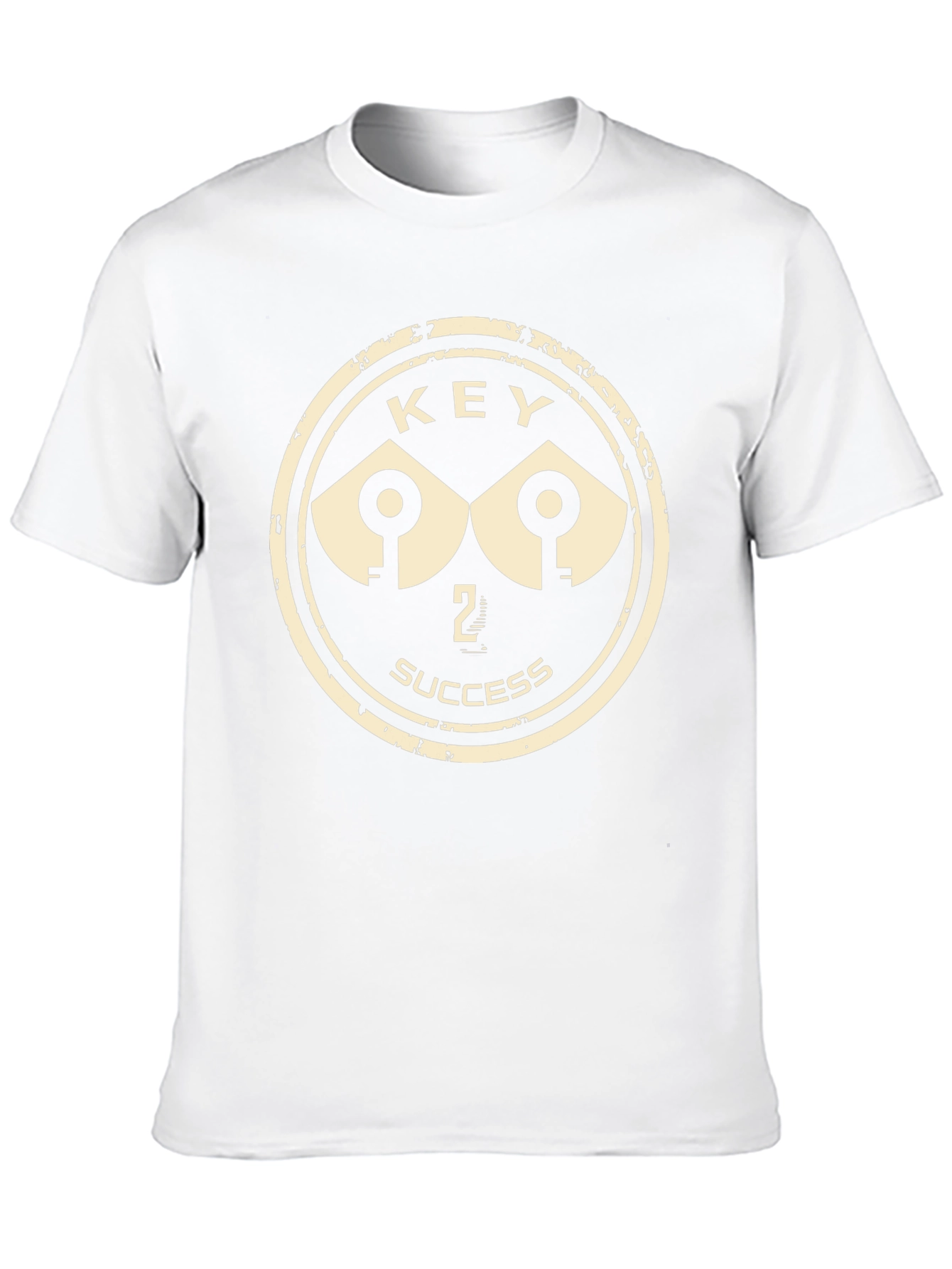 Key 2 Success Black Graphic Print T-Shirt