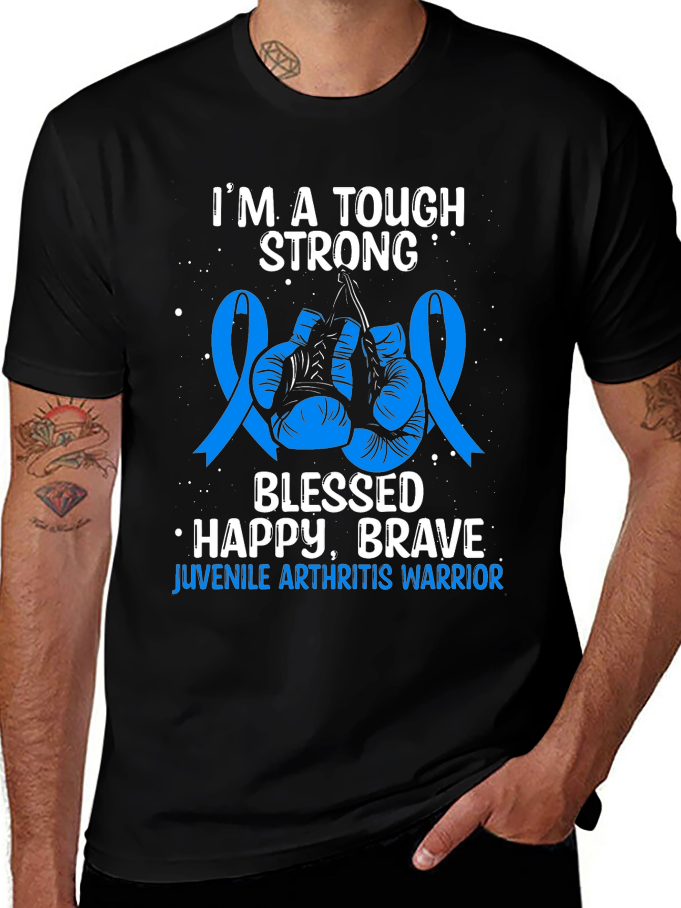 Tough Strong Juvenile Arthritis Warrior T-Shirt