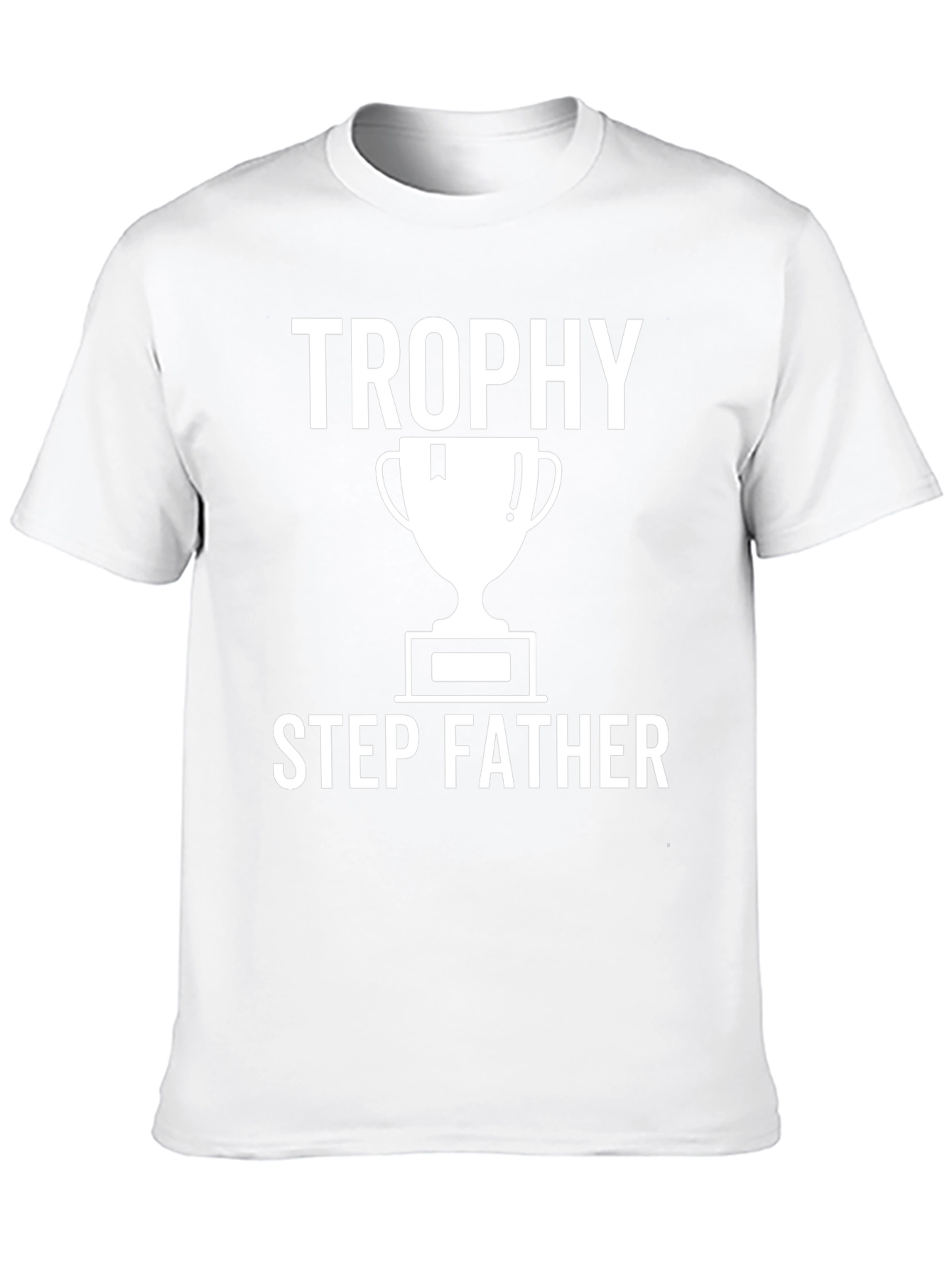 Trophy Step Father Graphic Tee - Black Shirt