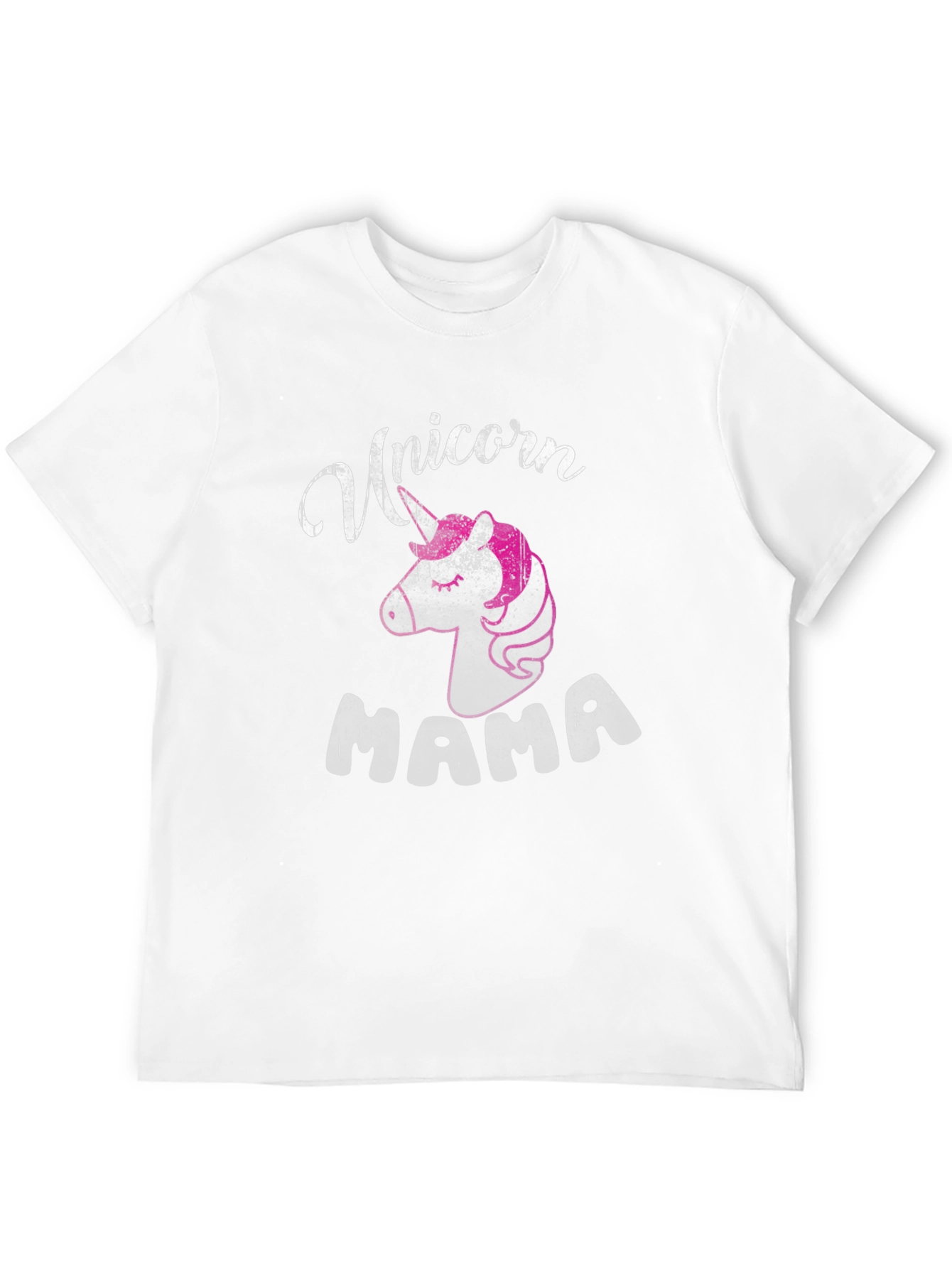 Unicorn Mama Black T-Shirt