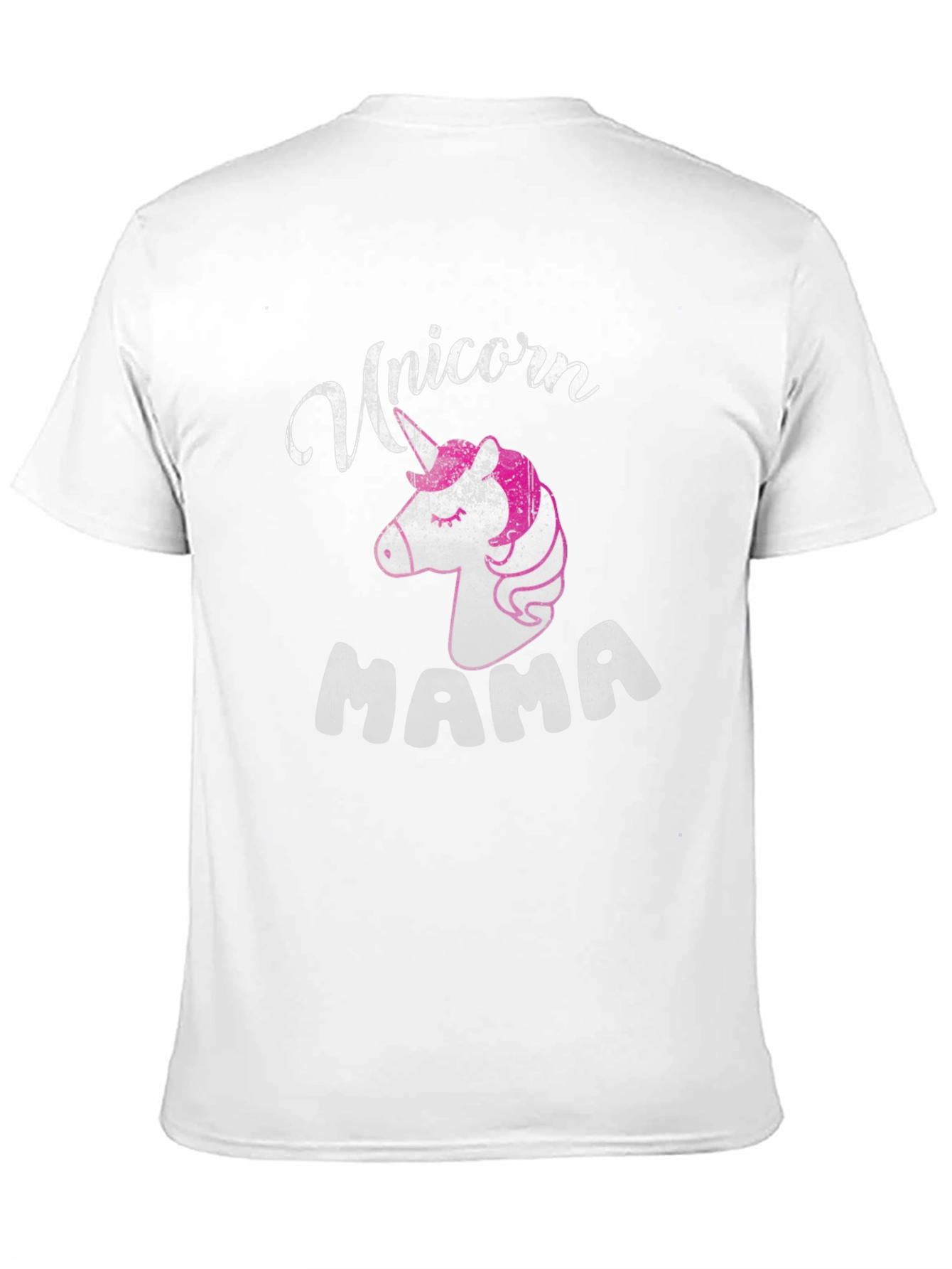 Unicorn Mama Black T-Shirt