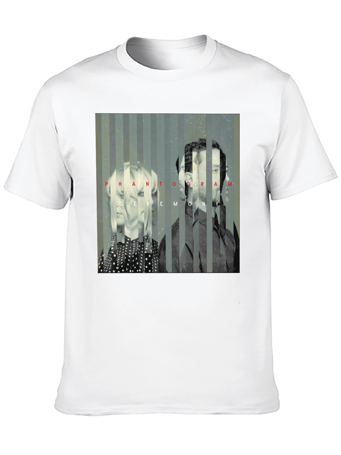 Phantogram Ceremony Graphic Tee - Black Cotton Blend