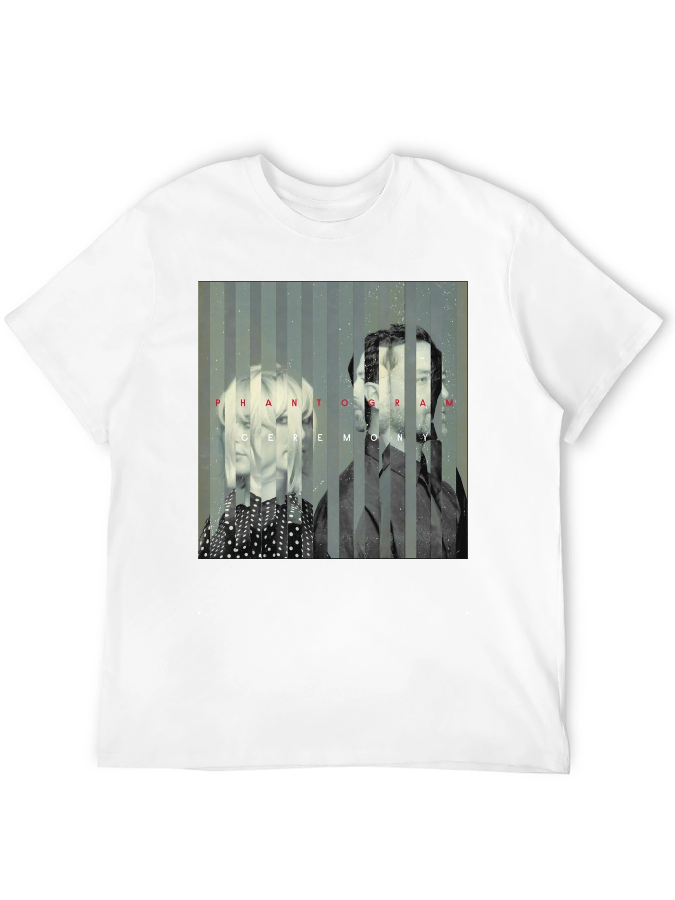 Phantogram Ceremony Graphic Tee - Black Cotton Blend