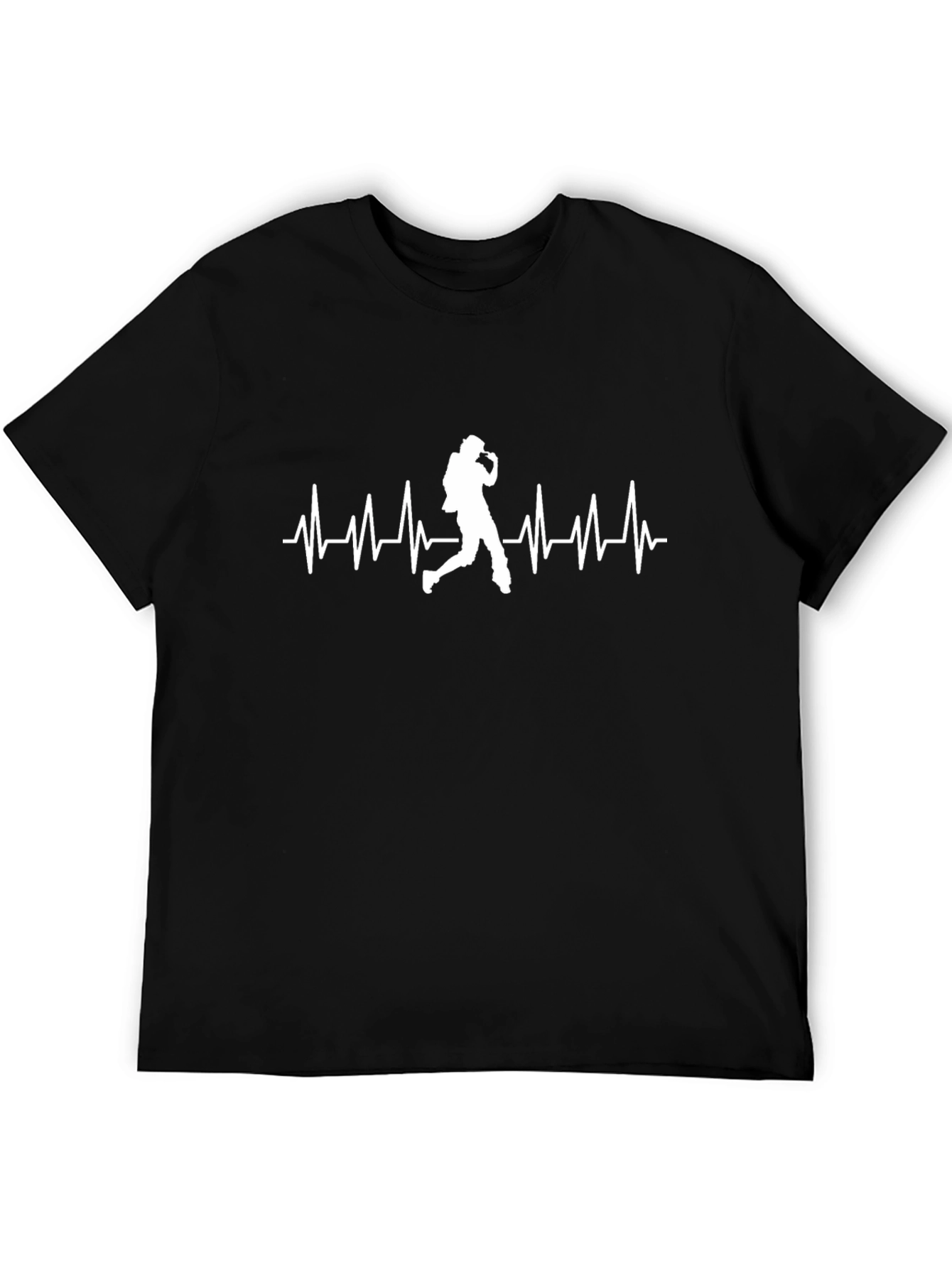 DJ Heartbeat Black T-Shirt