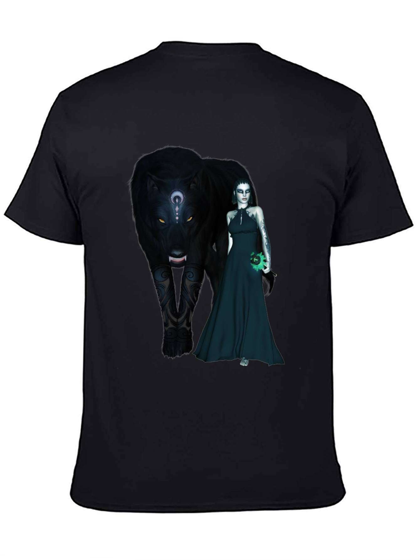 Black Panther & Enchantress Graphic T-Shirt