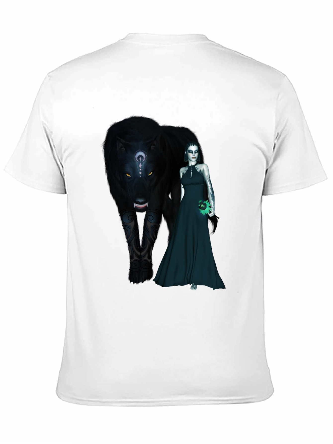 Black Panther & Enchantress Graphic T-Shirt