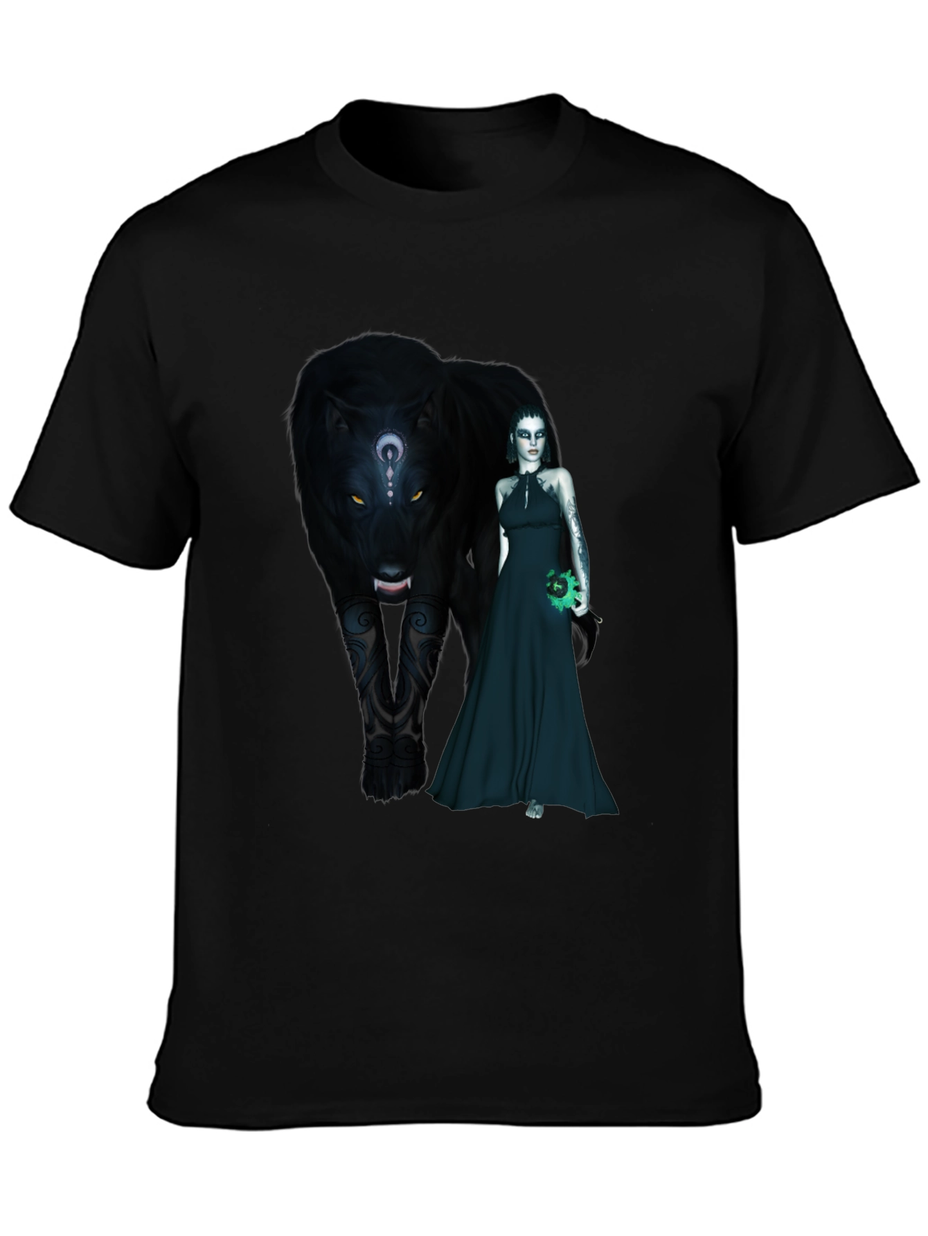 Black Panther & Enchantress Graphic T-Shirt