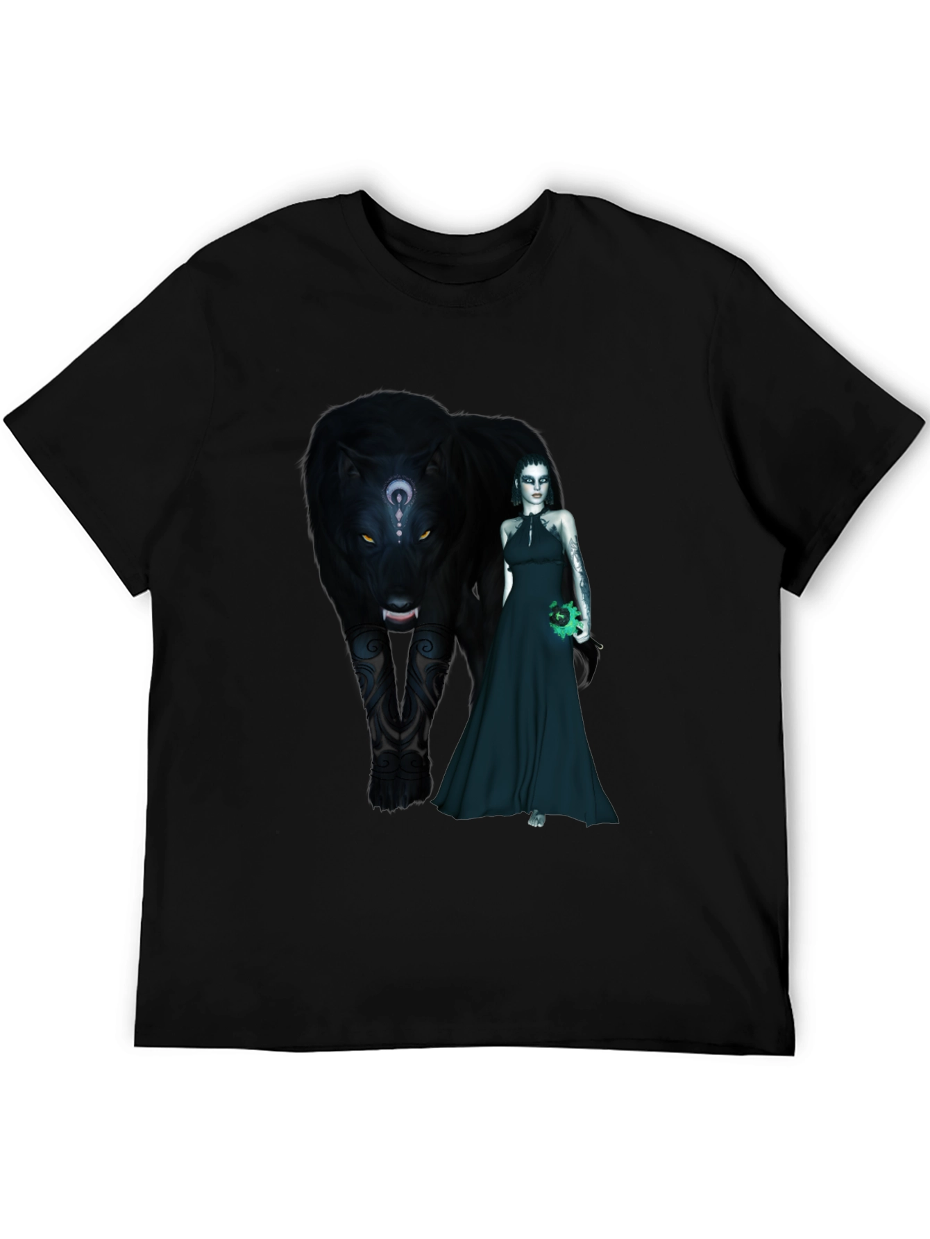 Black Panther & Enchantress Graphic T-Shirt