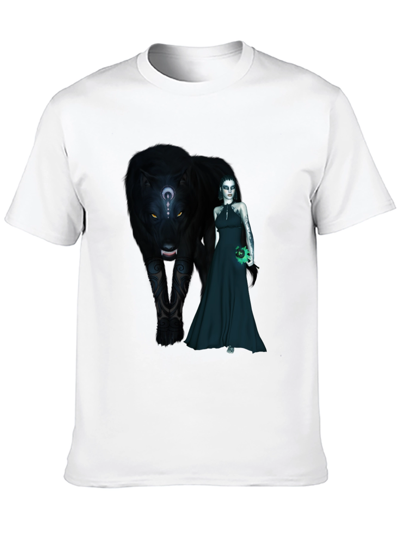 Black Panther & Enchantress Graphic T-Shirt