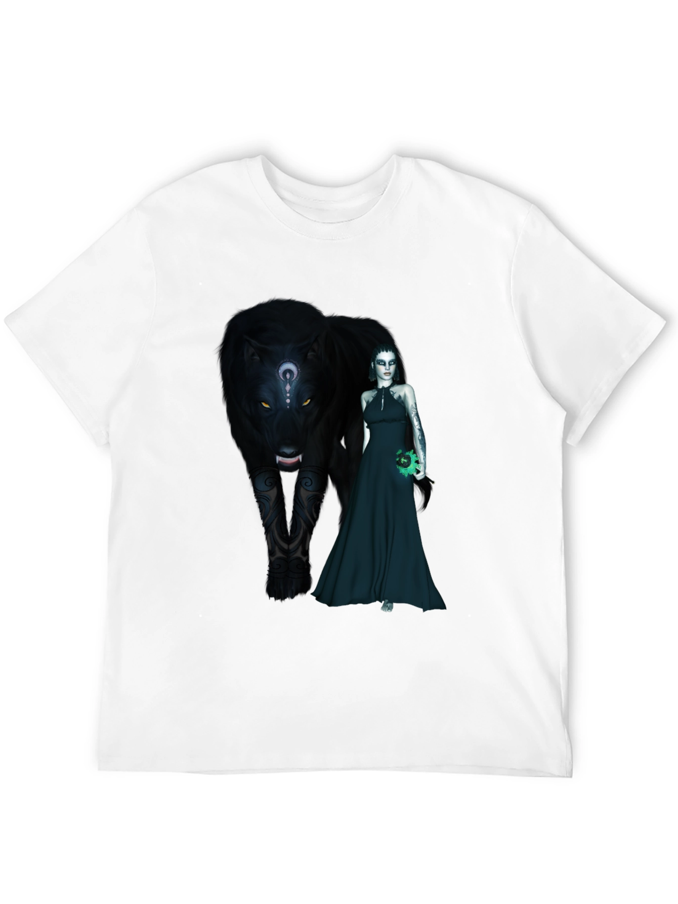 Black Panther & Enchantress Graphic T-Shirt