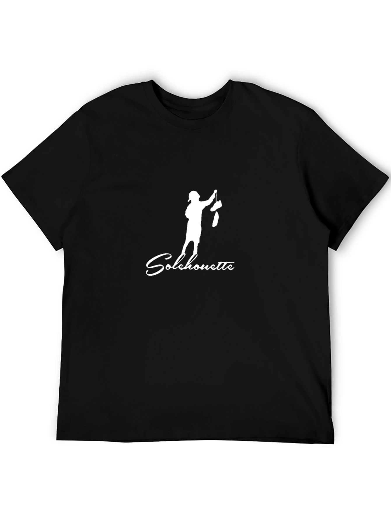 Solchouette Silhouette Black T-Shirt