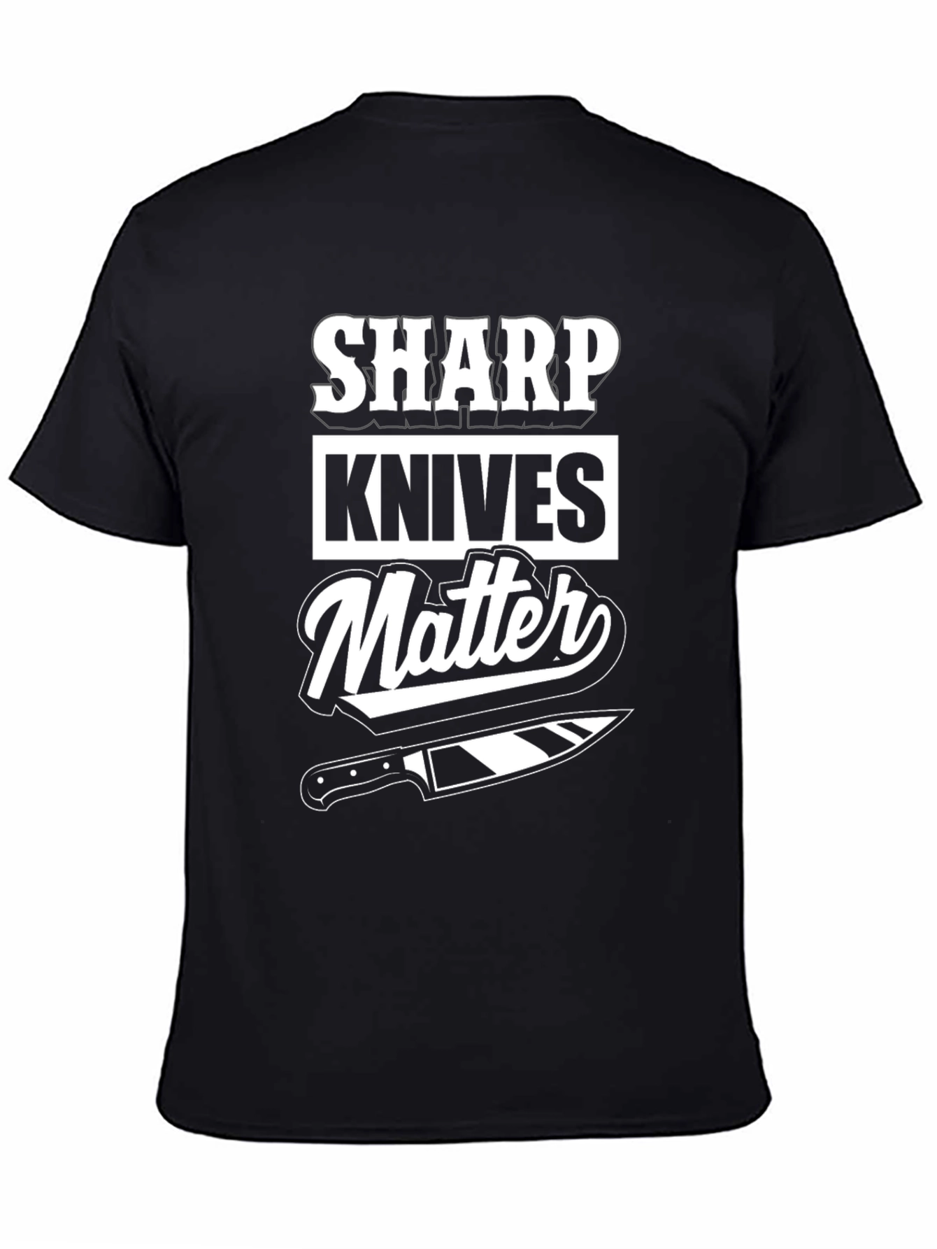 Sharp Knives Matter T-Shirt Chef Tee