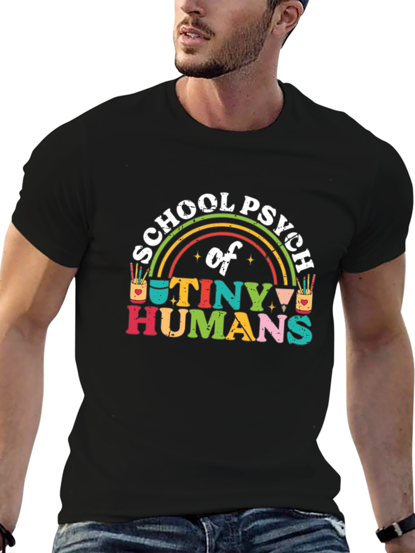 School Psych of Tiny Humans T-Shirt