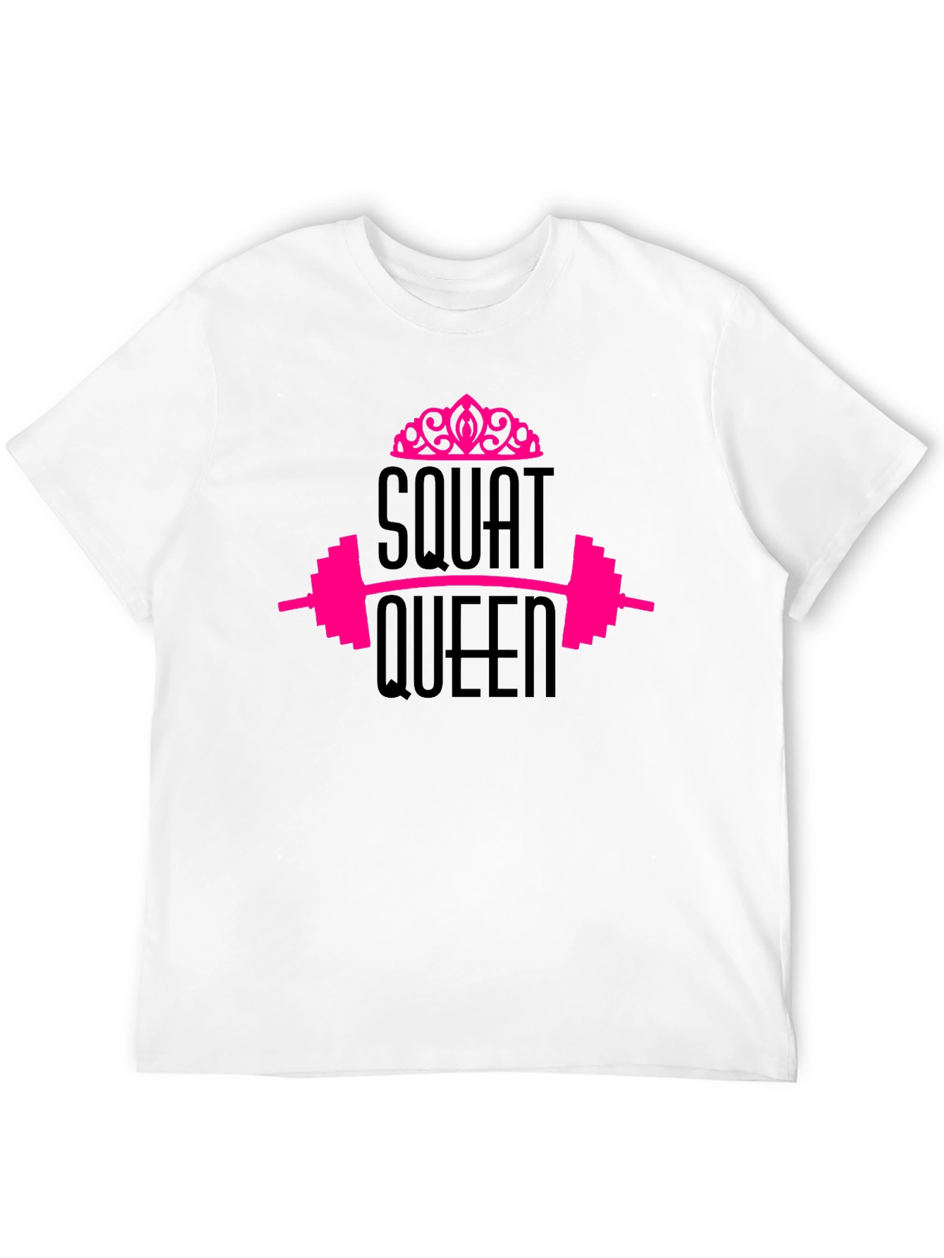 Squat Queen Graphic Tee - Black