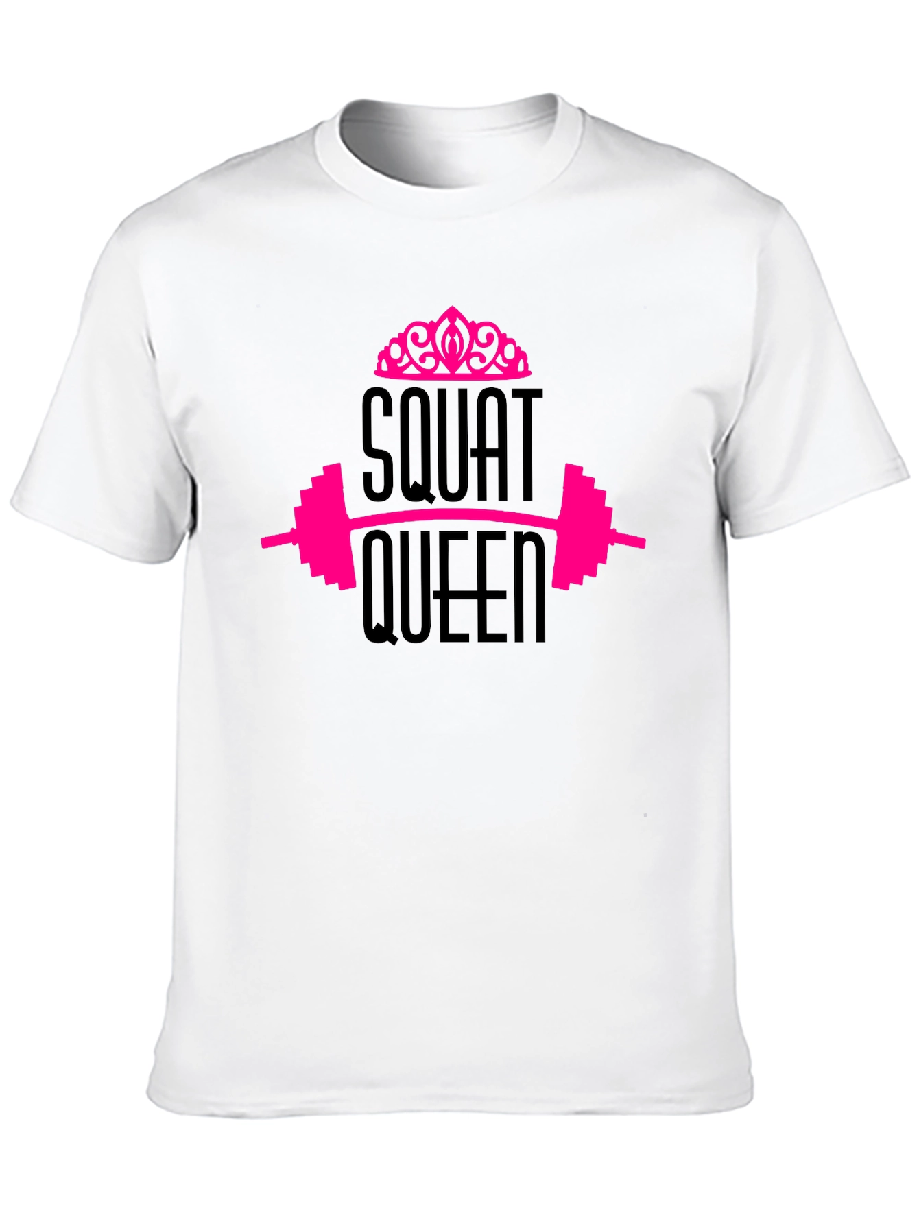 Squat Queen Graphic Tee - Black