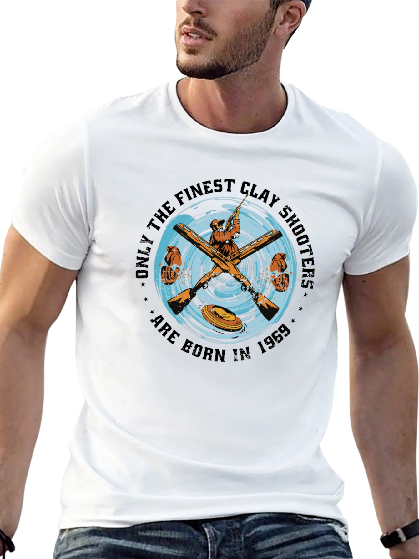 Finest Clay Shooters Born in 1969 T-Shirt