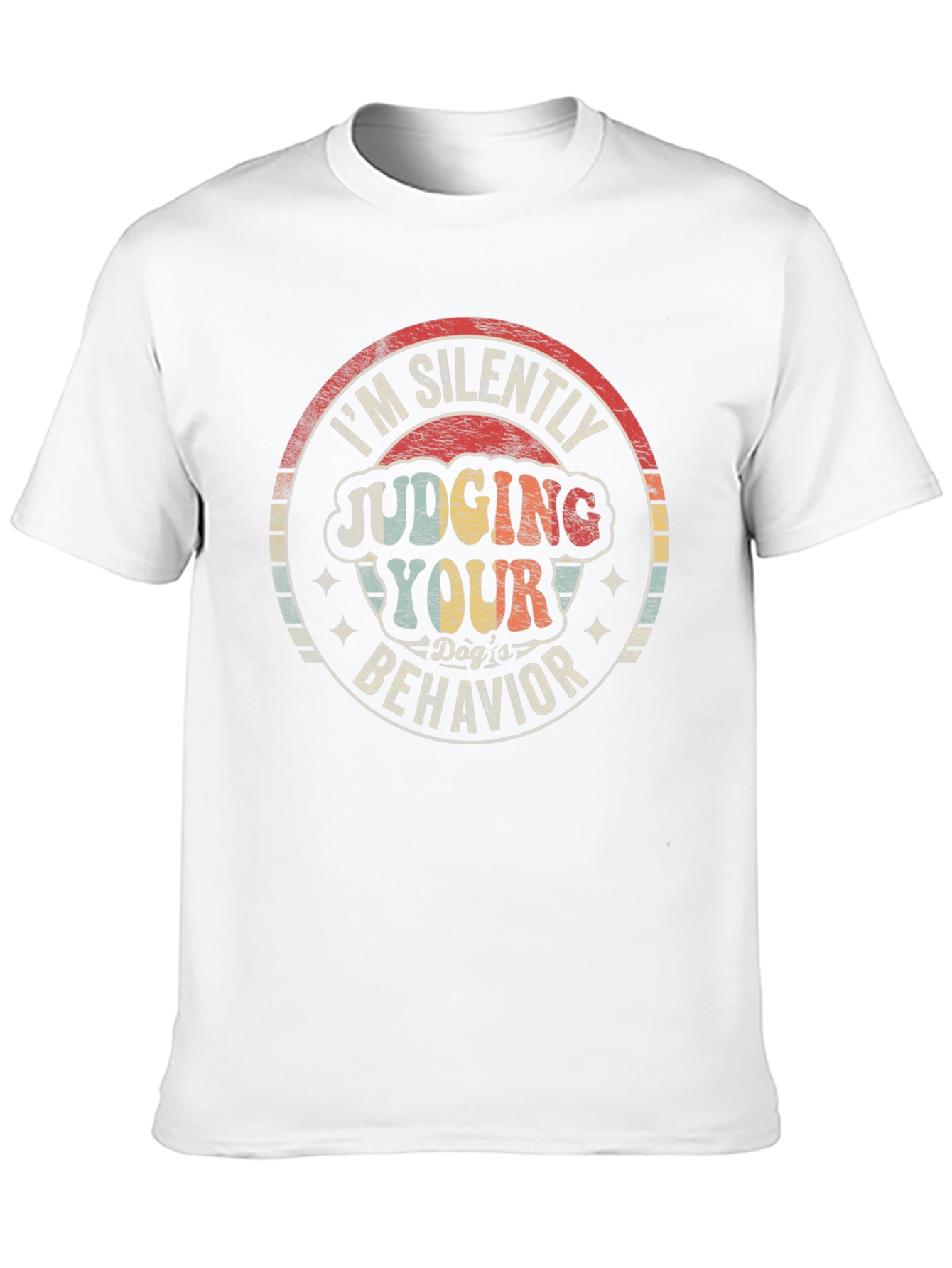 Silently Judging Dogs Behavior T-Shirt