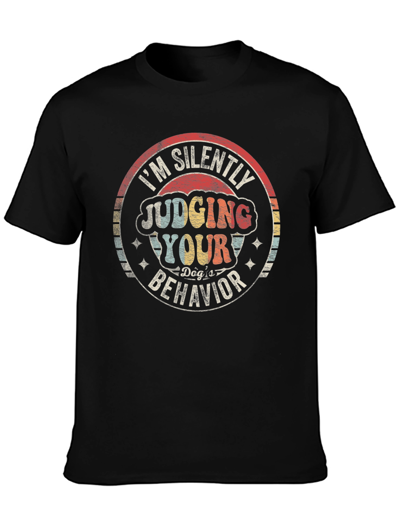 Silently Judging Dogs Behavior T-Shirt