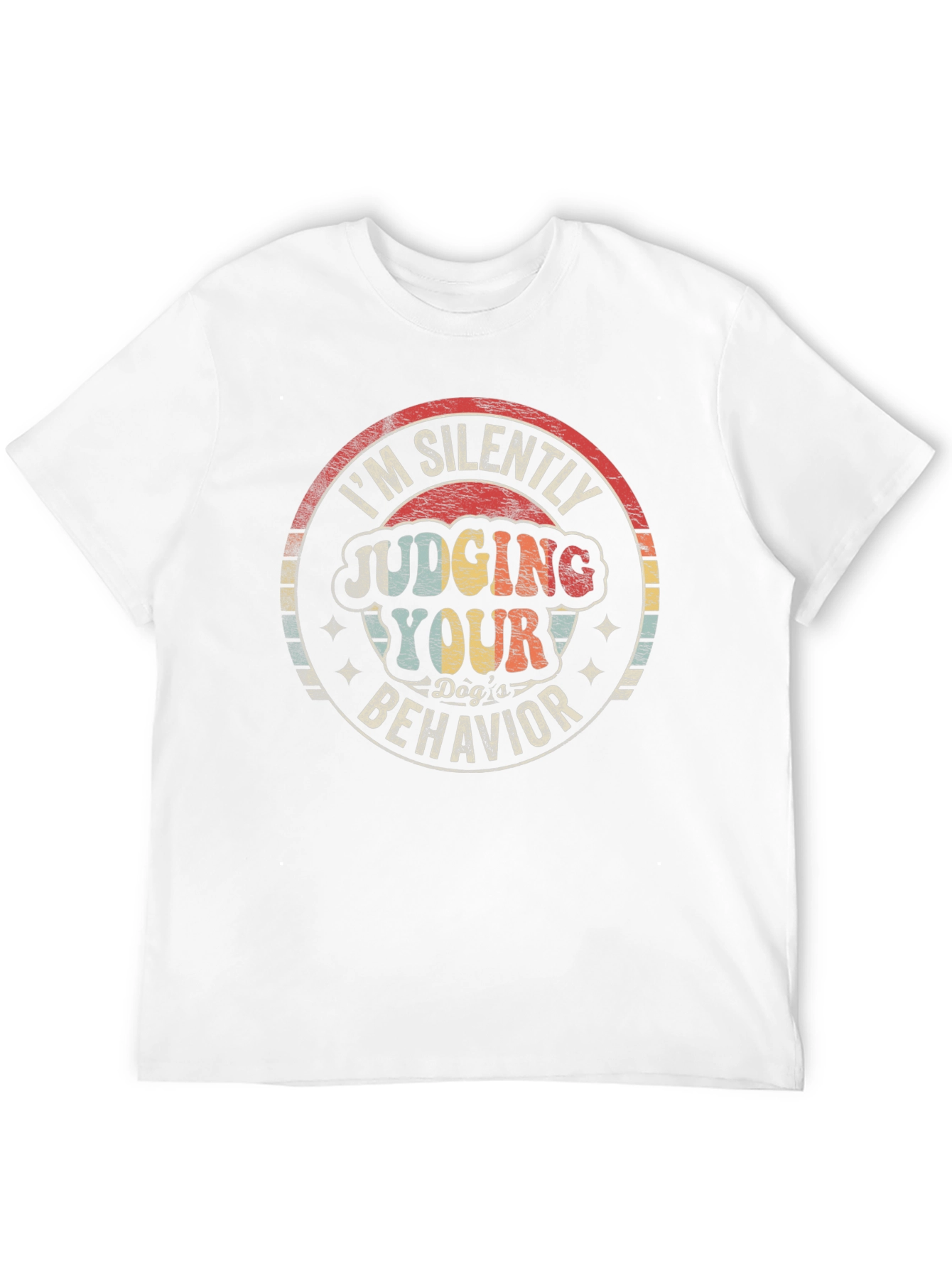 Silently Judging Dogs Behavior T-Shirt