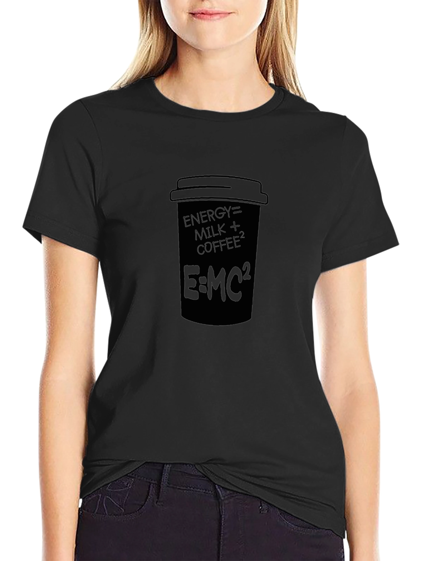 Energy = Coffee T-Shirt: Science Nerd Apparel