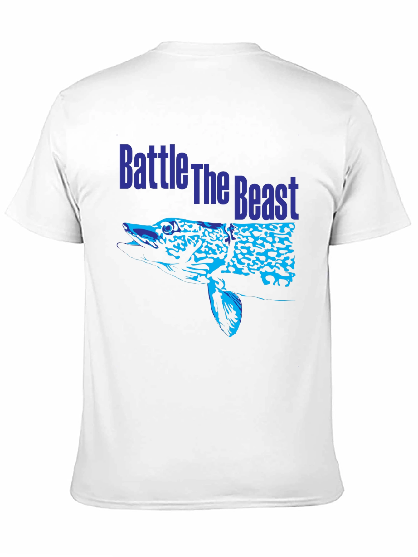 Battle The Beast Fish Graphic T-Shirt