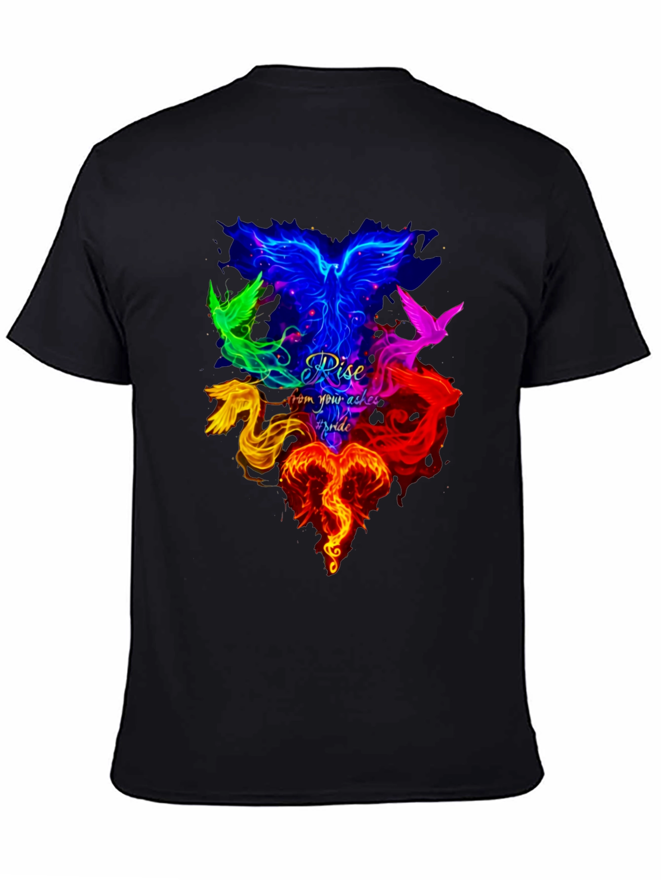 Rise Pride Phoenix Graphic T-Shirt