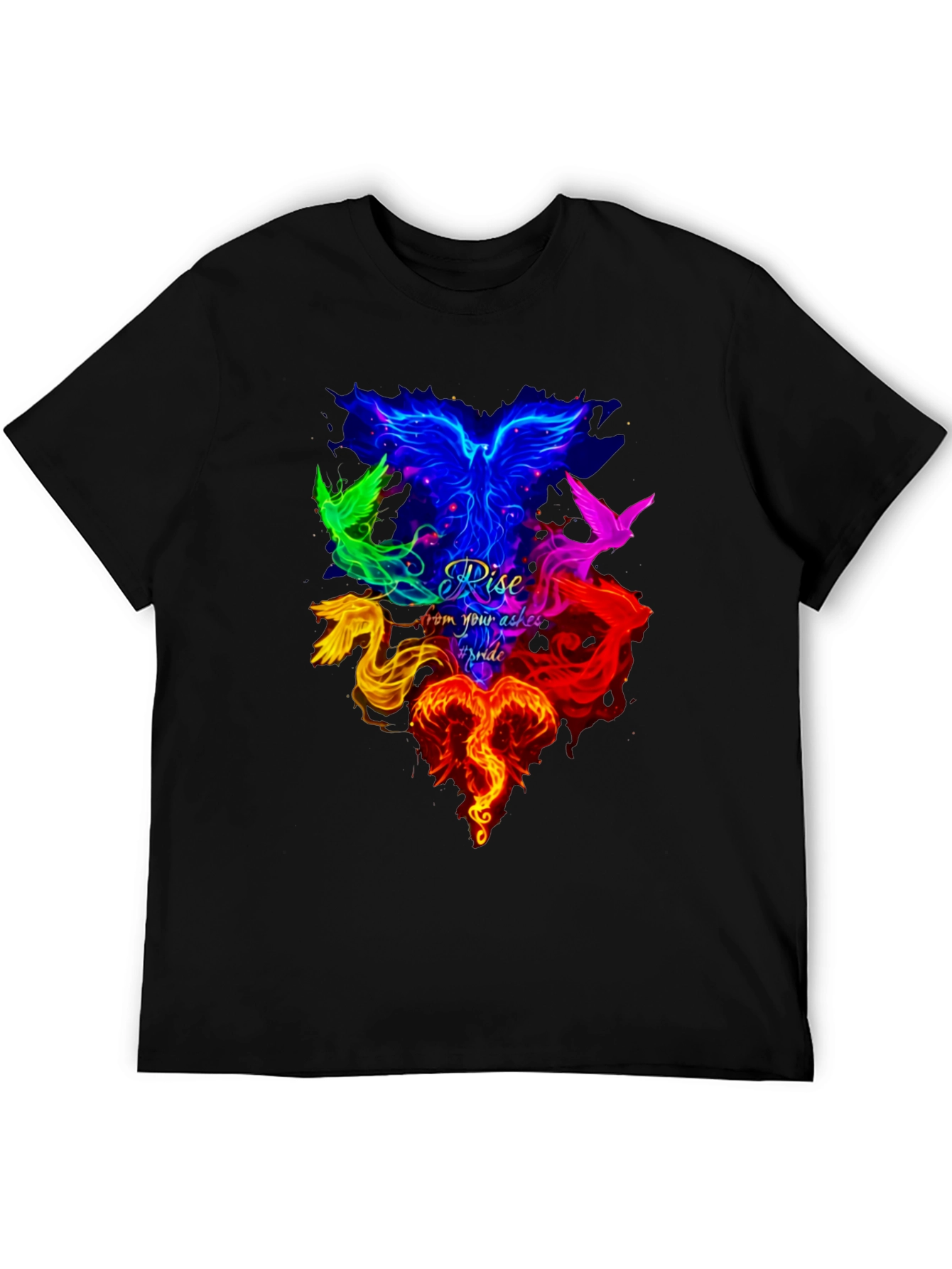 Rise Pride Phoenix Graphic T-Shirt