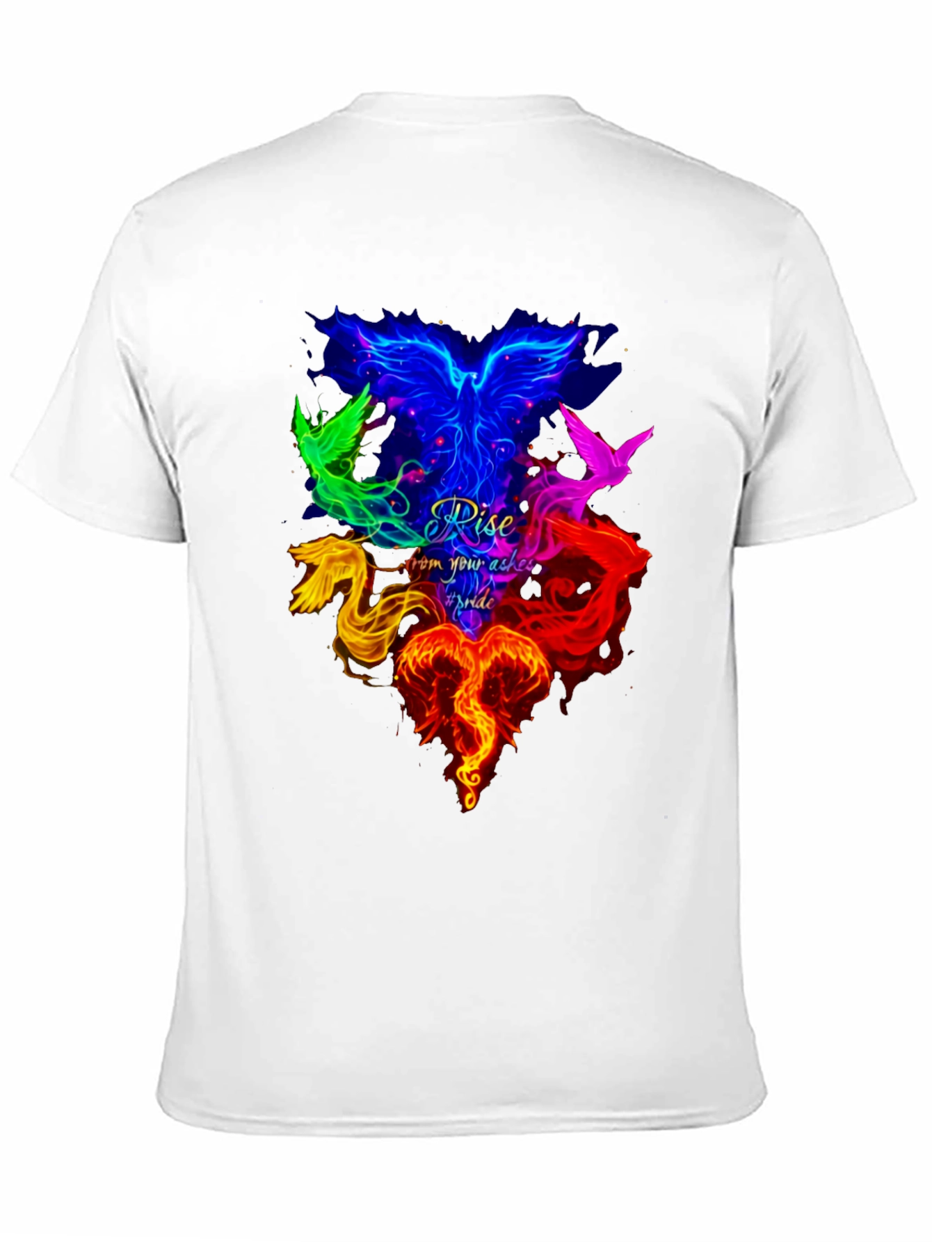 Rise Pride Phoenix Graphic T-Shirt