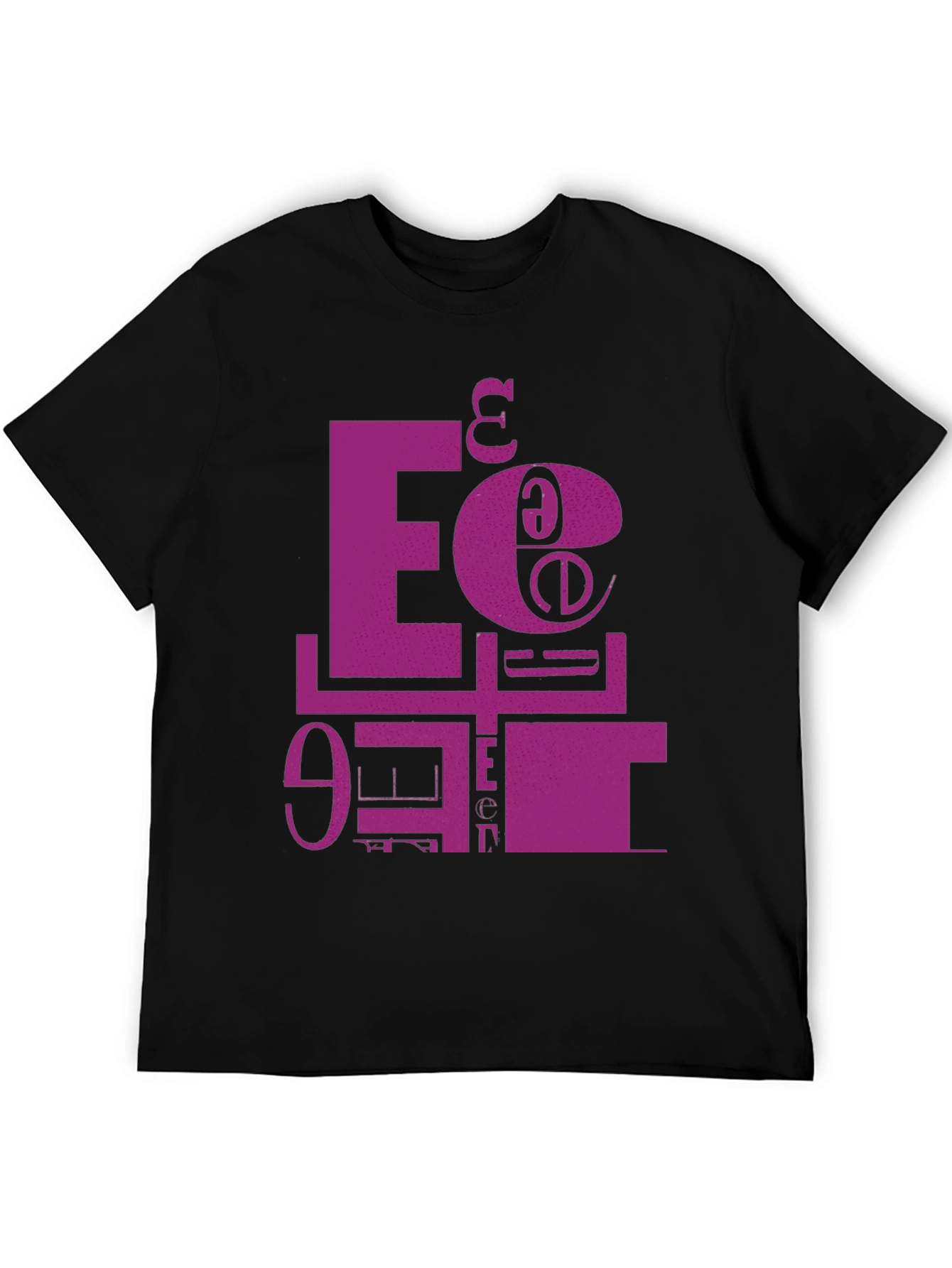Abstract Graphic Print T-Shirt